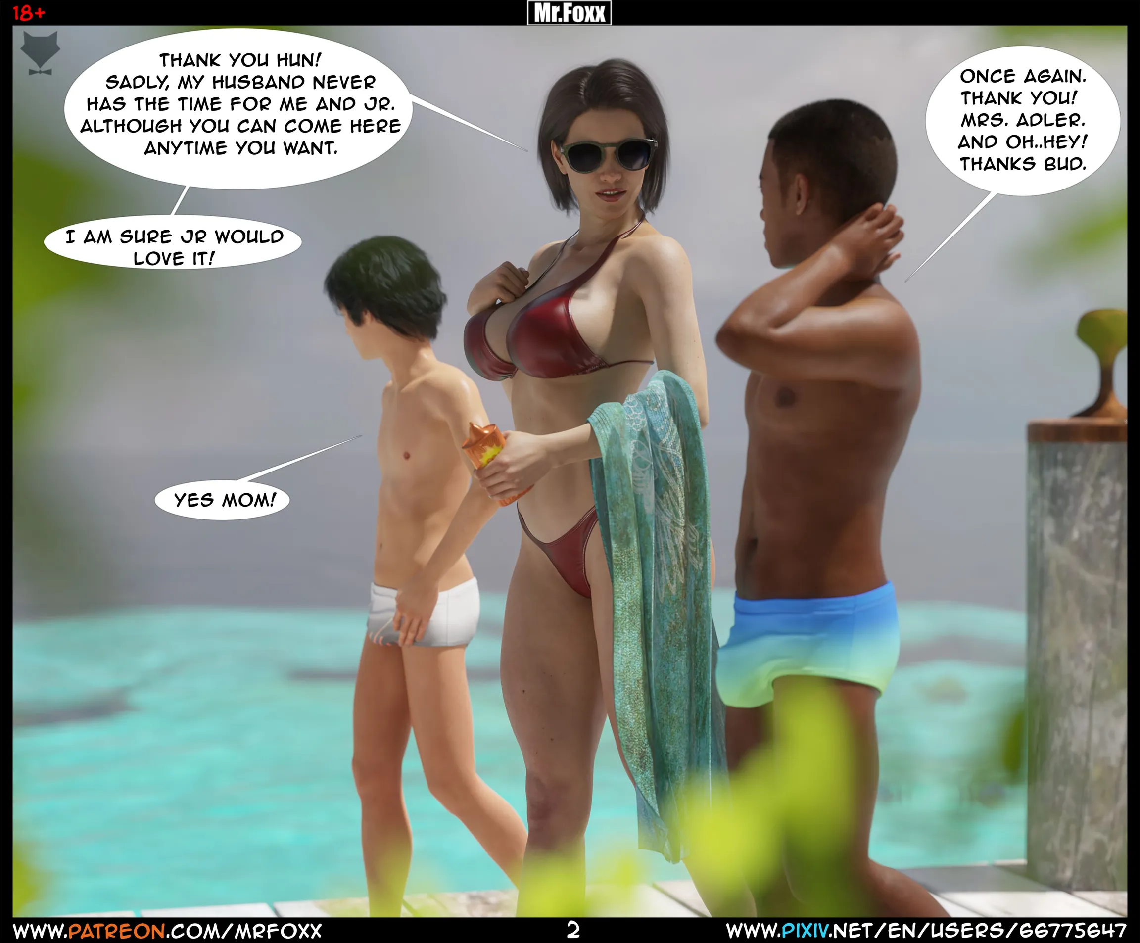 Mom’s Affair [Mr.Foxx] - 1 . Mom’s Affair - Chapter 1 - Page 2