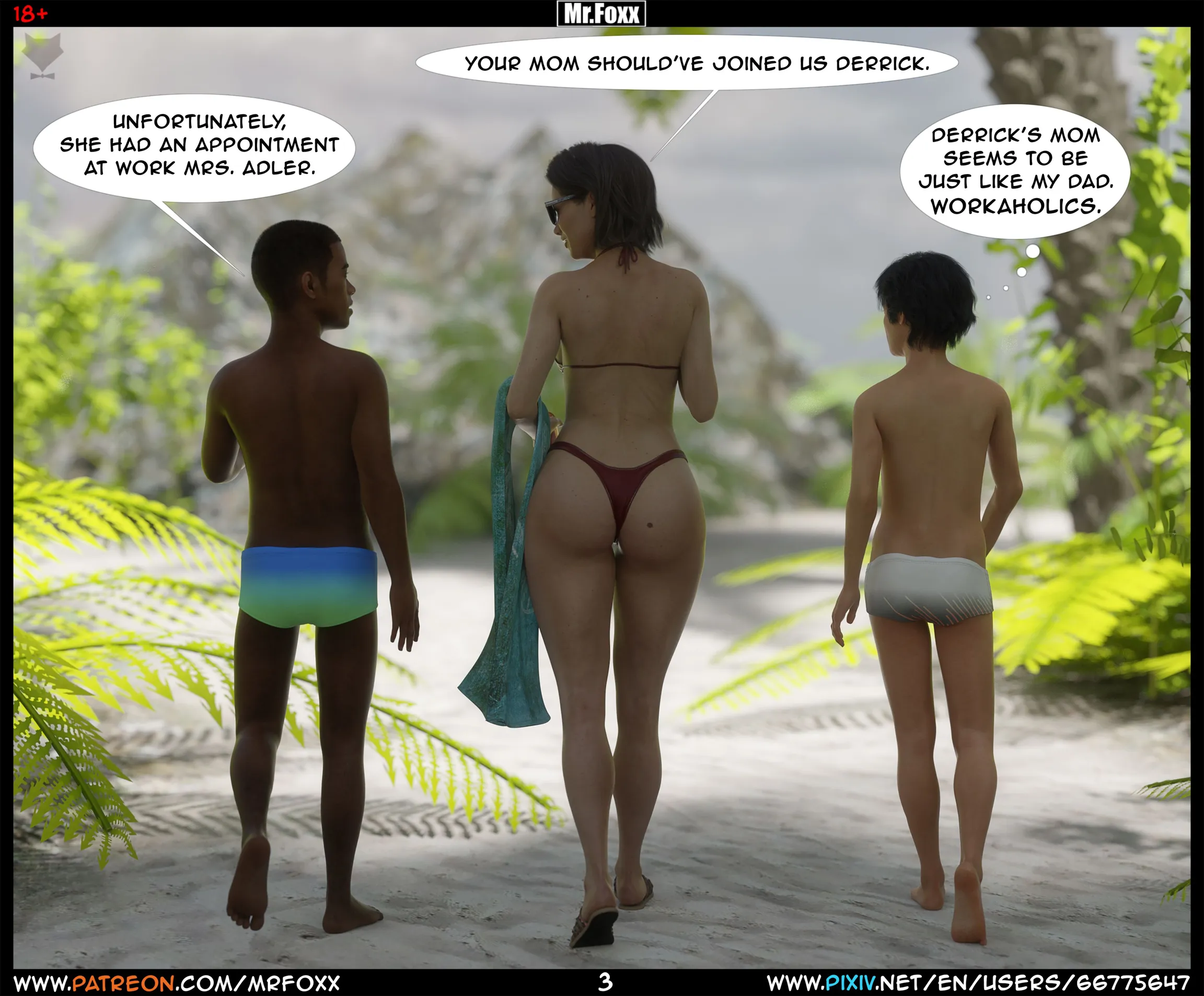 Mom’s Affair [Mr.Foxx] - 1 . Mom’s Affair - Chapter 1 - Page 3