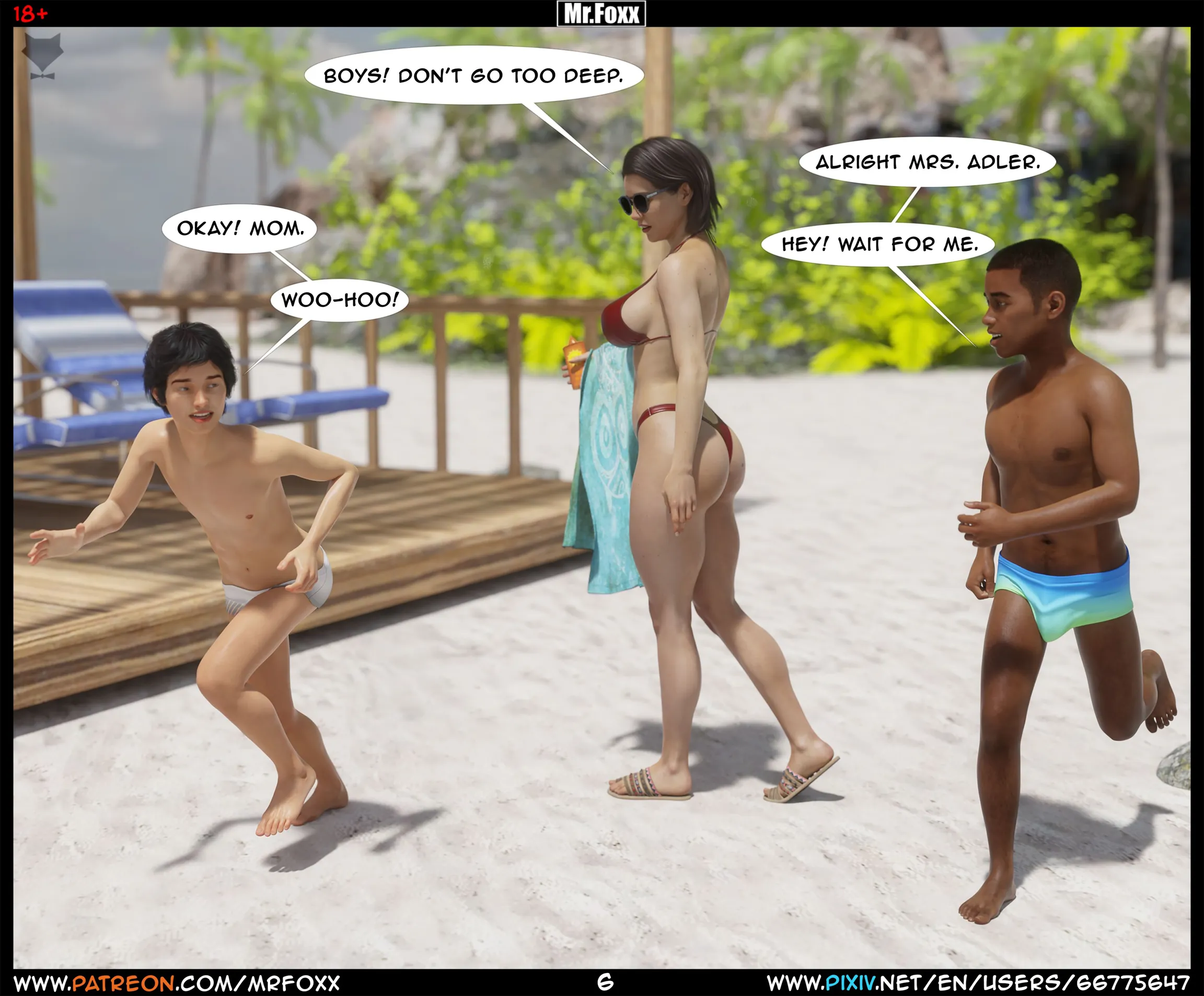 Mom’s Affair [Mr.Foxx] - 1 . Mom’s Affair - Chapter 1 - Page 6