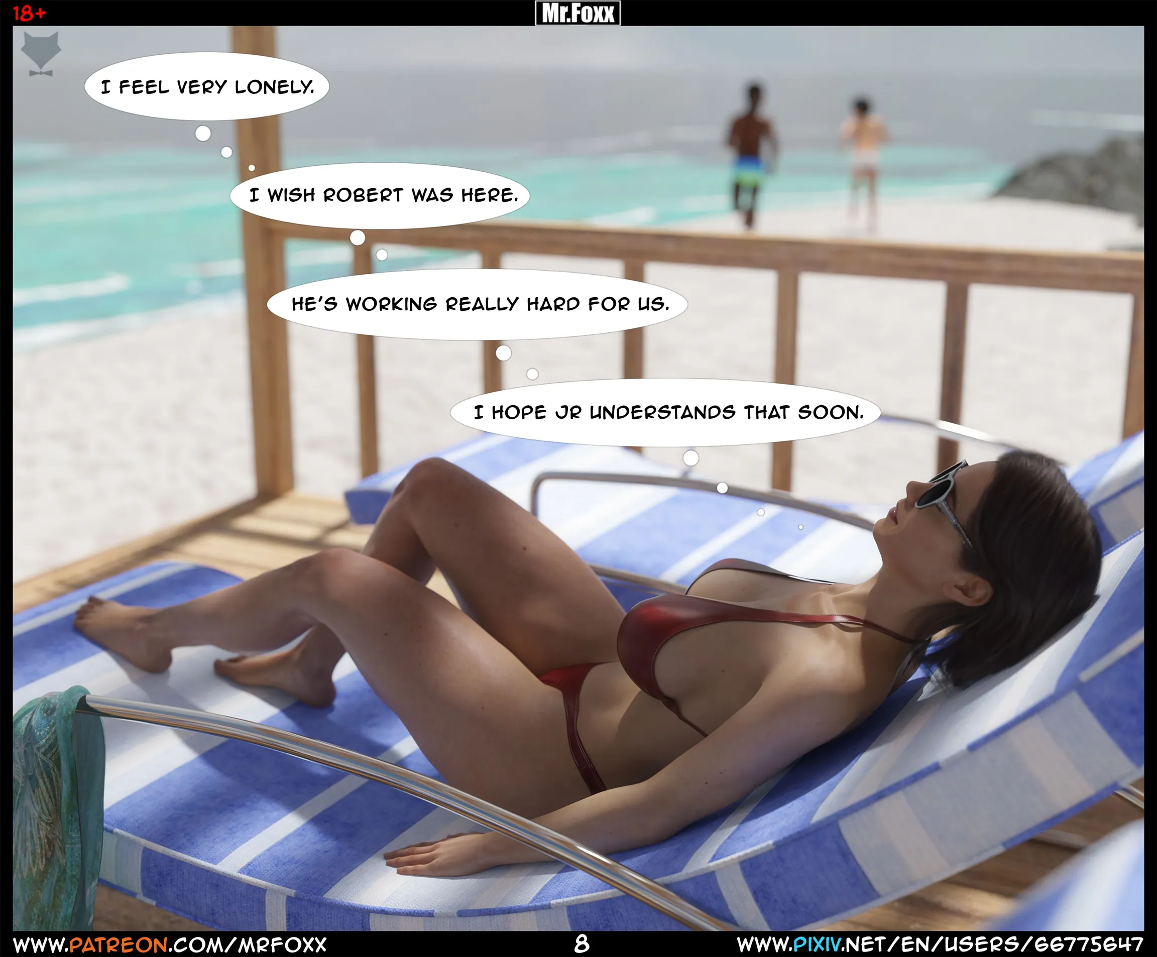 Mom’s Affair [Mr.Foxx] - 1 . Mom’s Affair - Chapter 1 - Page 8