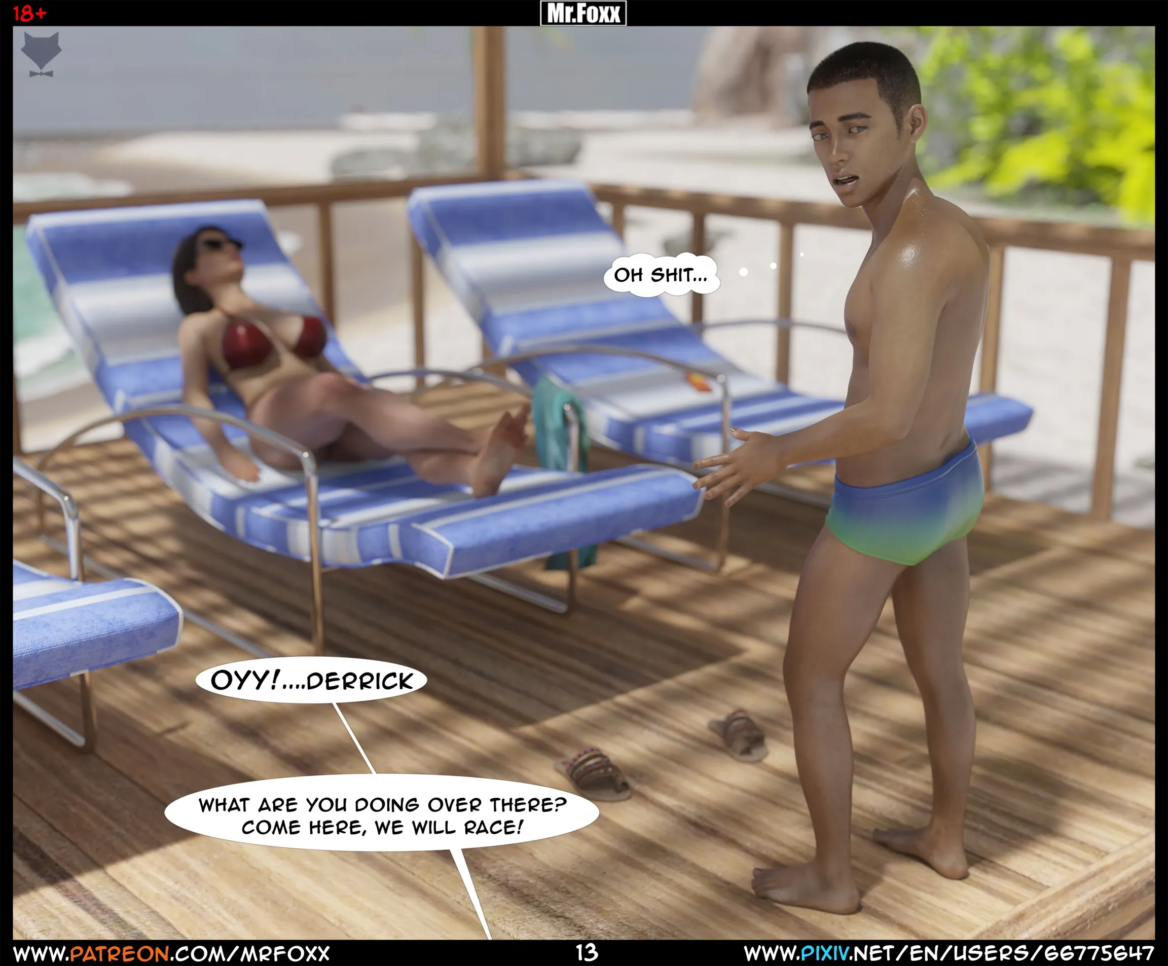 Mom’s Affair [Mr.Foxx] - 1 . Mom’s Affair - Chapter 1 - Page 13