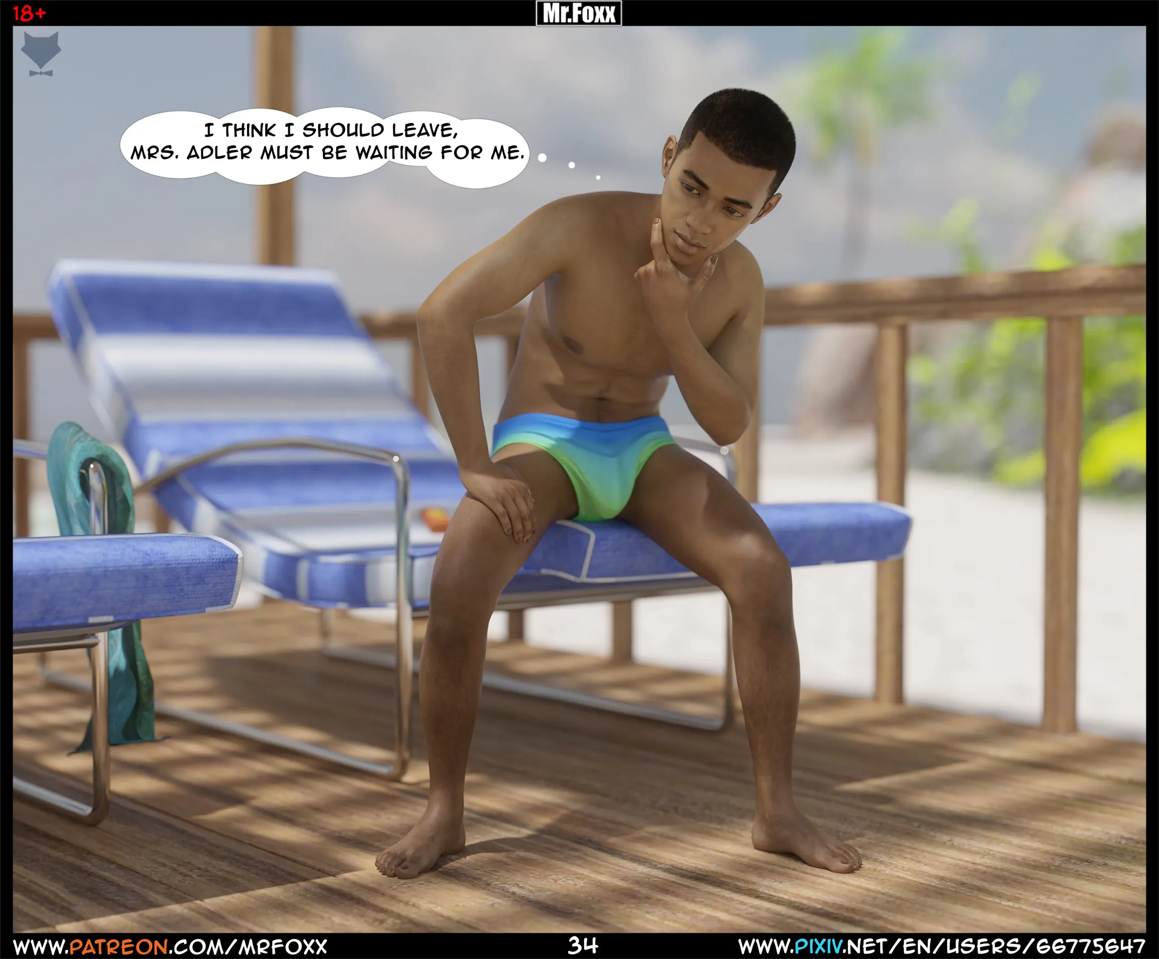 Mom’s Affair [Mr.Foxx] - 1 . Mom’s Affair - Chapter 1 - Page 34