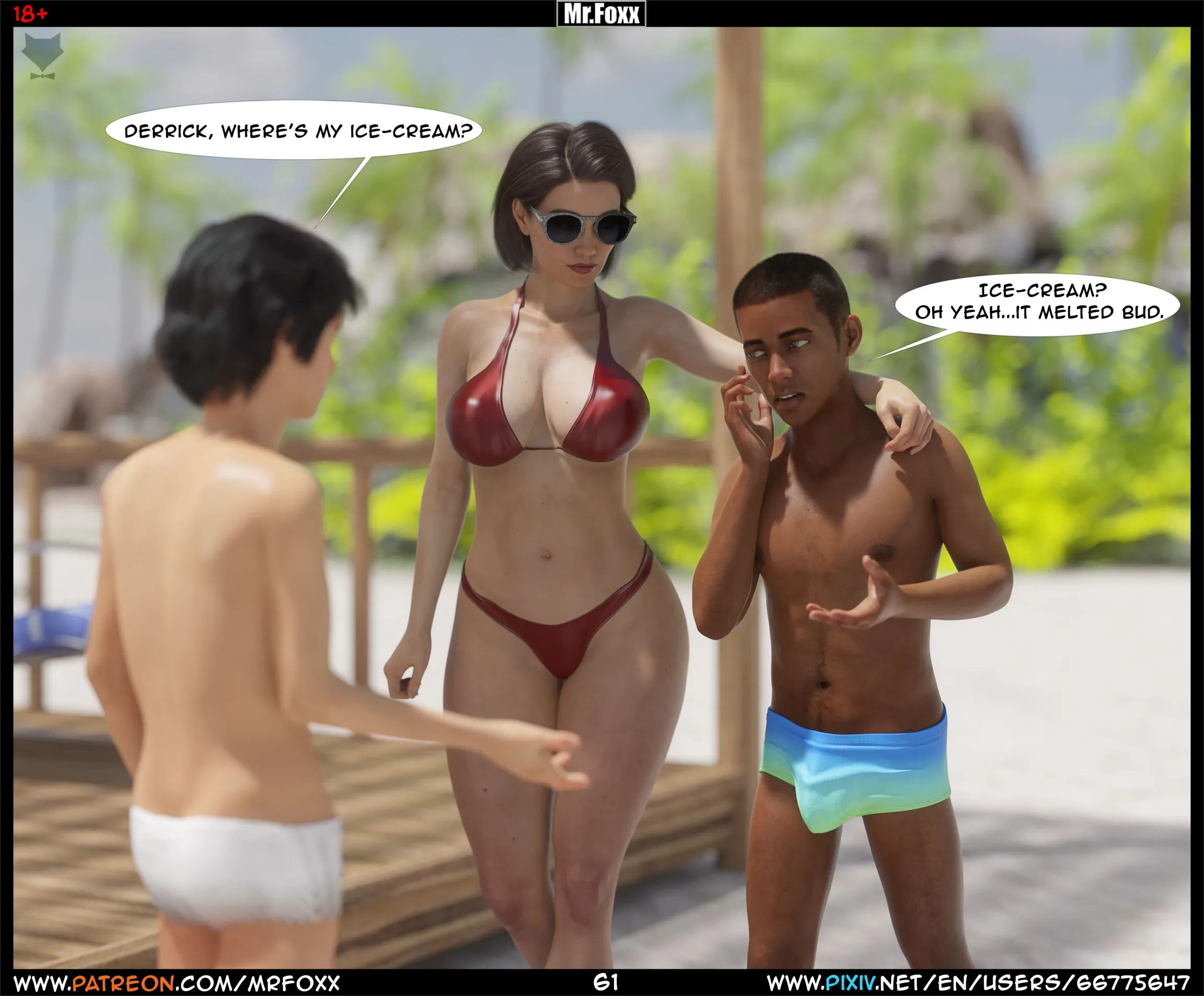 Mom’s Affair [Mr.Foxx] - 1 . Mom’s Affair - Chapter 1 - Page 61