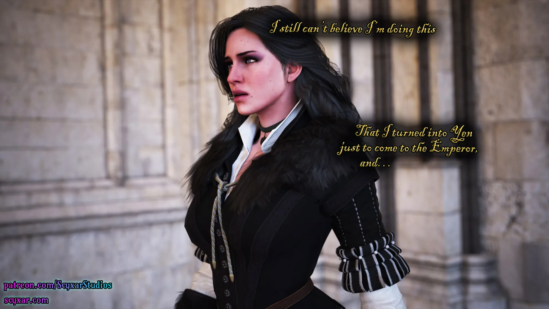 Geralt’s Transformation into Yennefer [Scyxar Studios] - 2 . Geralt’s Transformation into Yennefer - Chapter 2 - Page 2