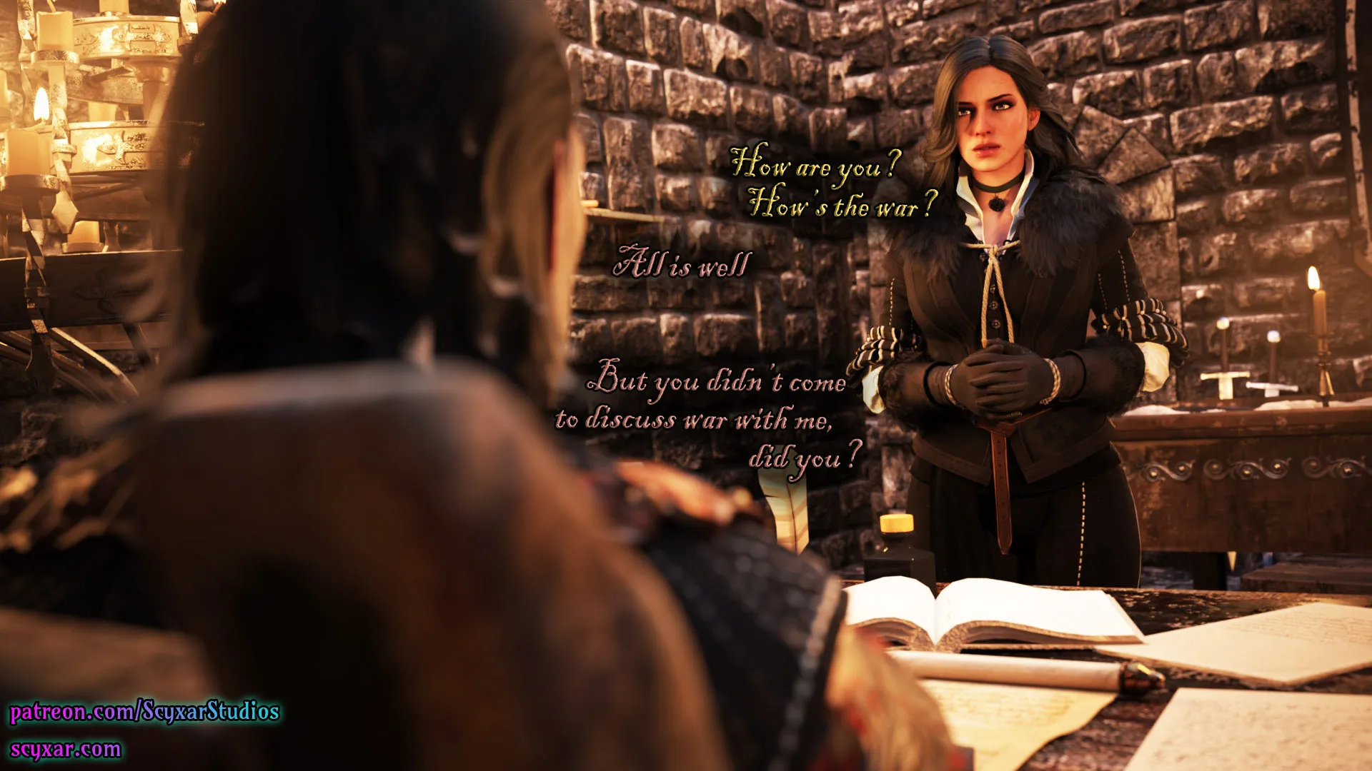 Geralt’s Transformation into Yennefer [Scyxar Studios] - 2 . Geralt’s Transformation into Yennefer - Chapter 2 - Page 6