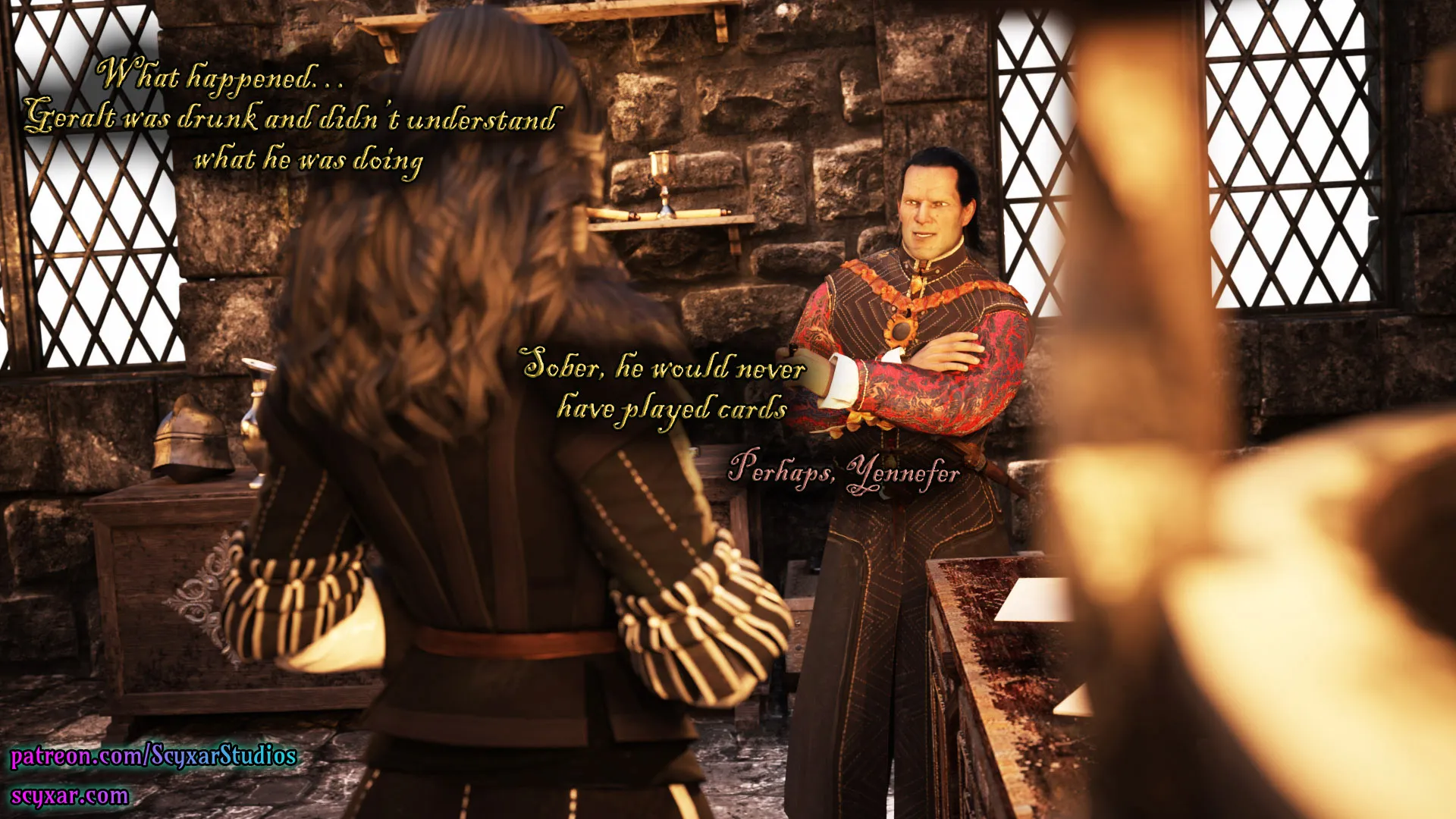 Geralt’s Transformation into Yennefer [Scyxar Studios] - 2 . Geralt’s Transformation into Yennefer - Chapter 2 - Page 8