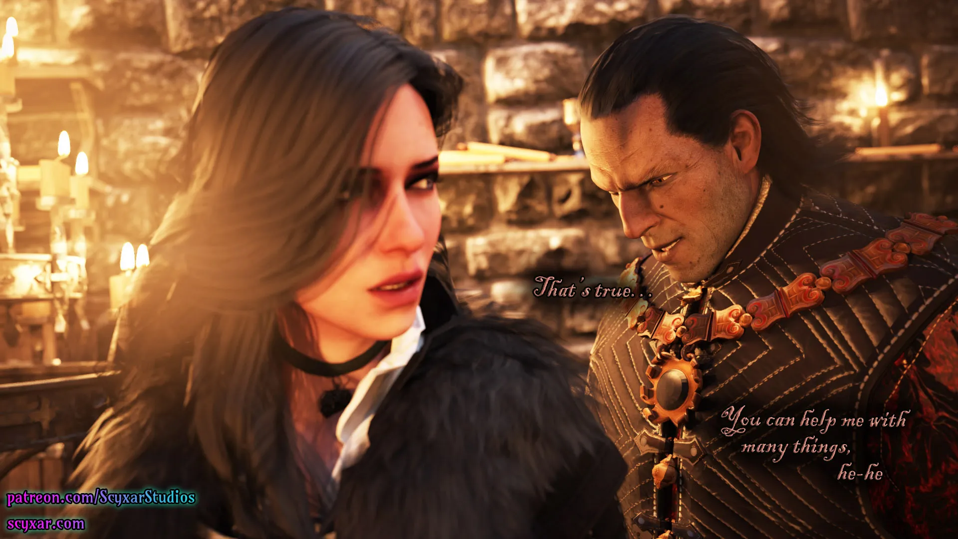 Geralt’s Transformation into Yennefer [Scyxar Studios] - 2 . Geralt’s Transformation into Yennefer - Chapter 2 - Page 11