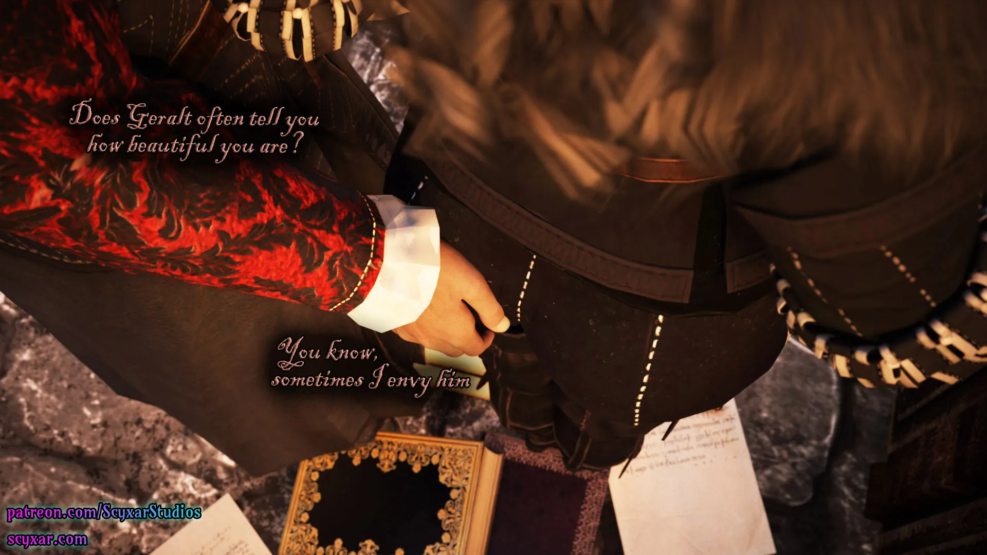 Geralt’s Transformation into Yennefer [Scyxar Studios] - 2 . Geralt’s Transformation into Yennefer - Chapter 2 - Page 13