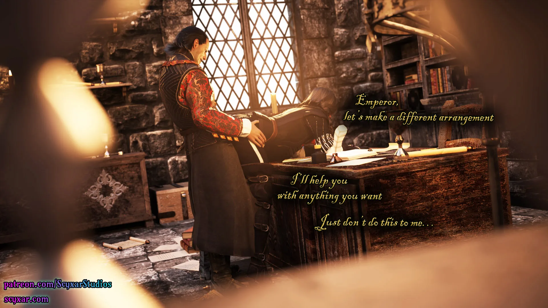 Geralt’s Transformation into Yennefer [Scyxar Studios] - 2 . Geralt’s Transformation into Yennefer - Chapter 2 - Page 17