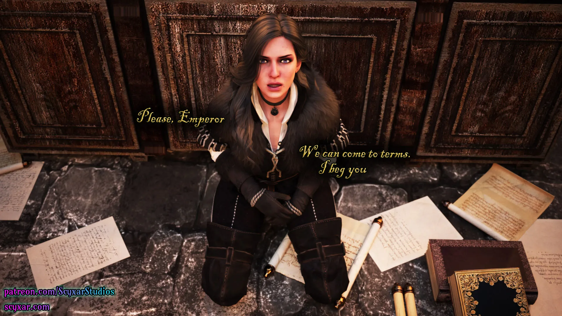 Geralt’s Transformation into Yennefer [Scyxar Studios] - 2 . Geralt’s Transformation into Yennefer - Chapter 2 - Page 20
