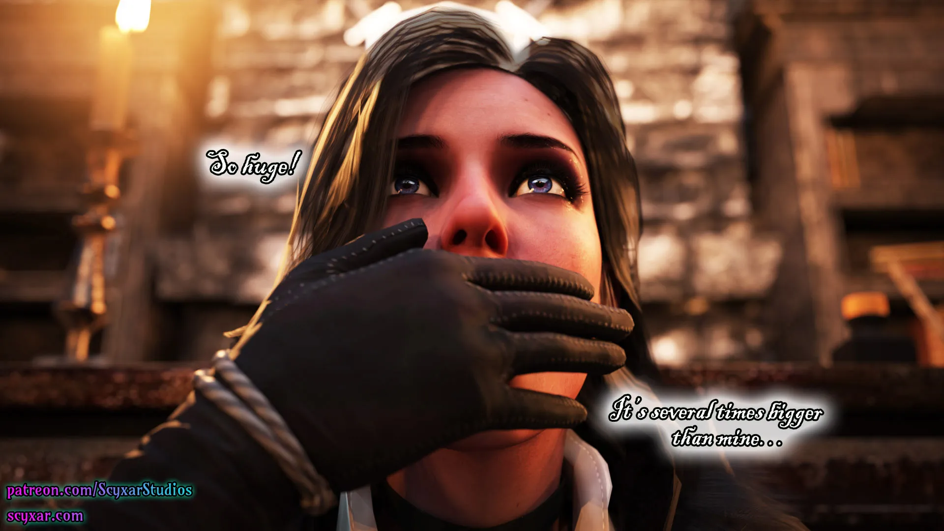 Geralt’s Transformation into Yennefer [Scyxar Studios] - 2 . Geralt’s Transformation into Yennefer - Chapter 2 - Page 23