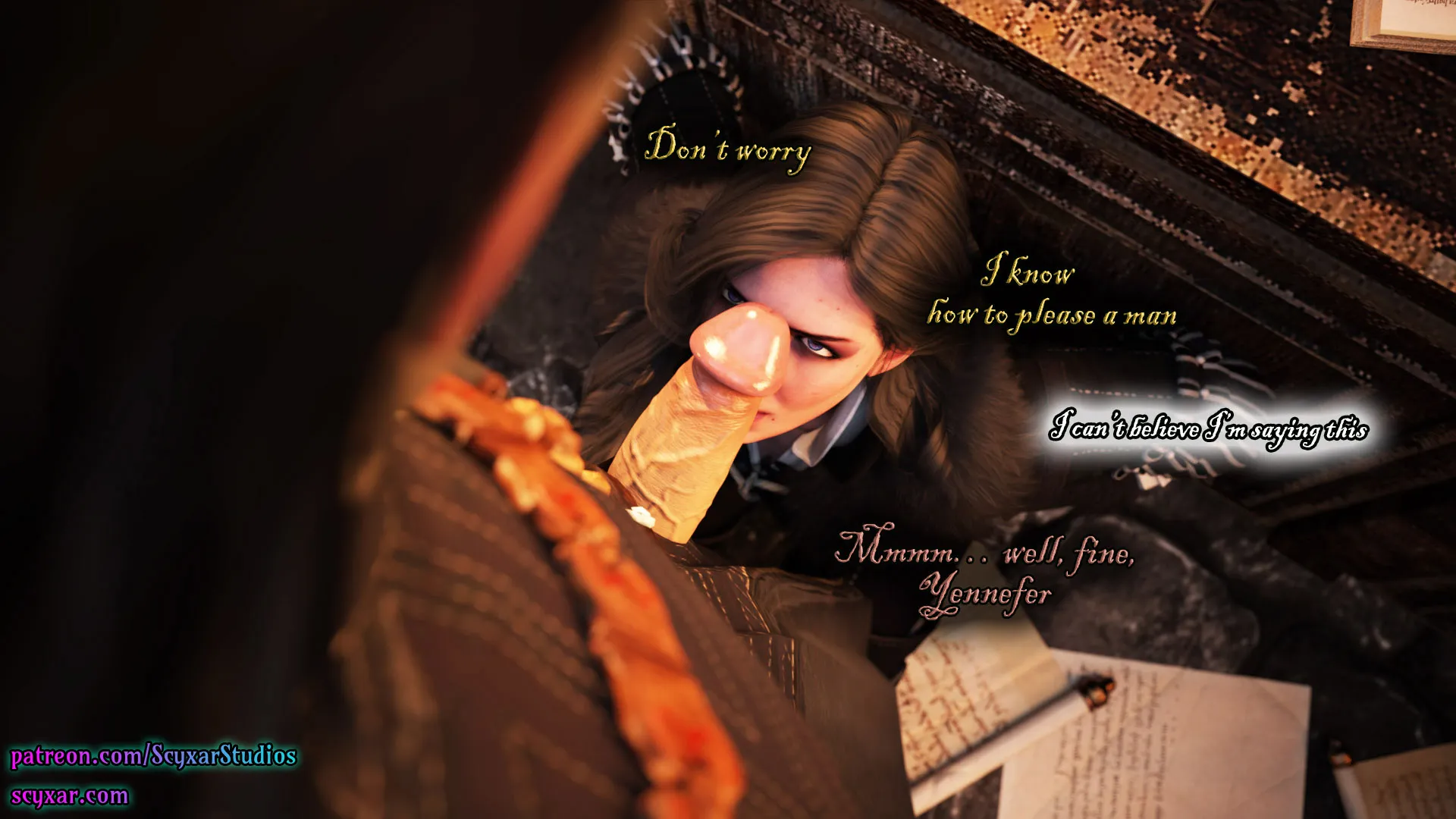 Geralt’s Transformation into Yennefer [Scyxar Studios] - 2 . Geralt’s Transformation into Yennefer - Chapter 2 - Page 30