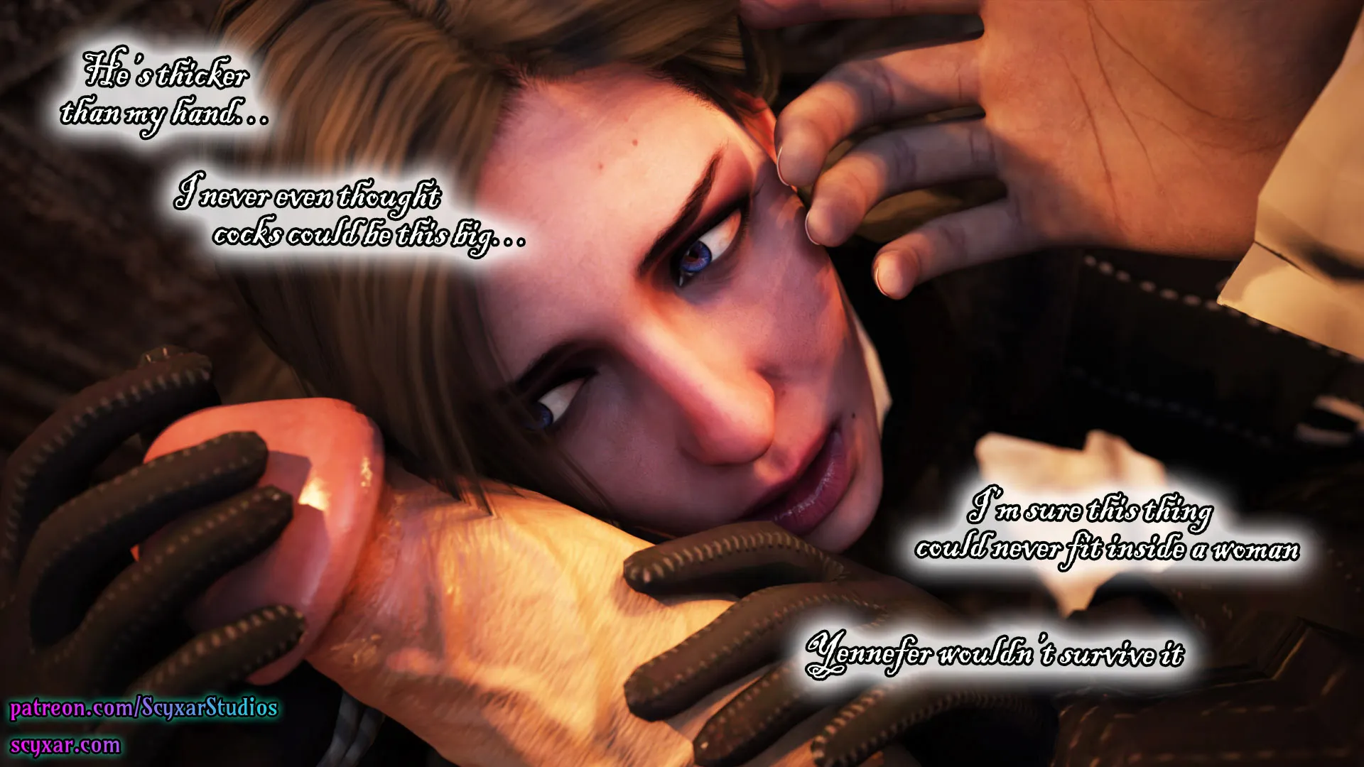Geralt’s Transformation into Yennefer [Scyxar Studios] - 2 . Geralt’s Transformation into Yennefer - Chapter 2 - Page 34