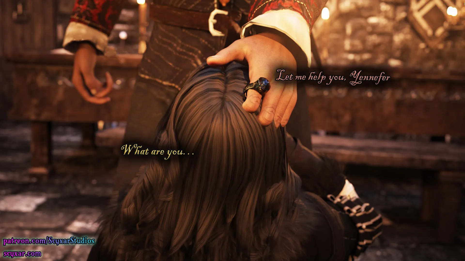 Geralt’s Transformation into Yennefer [Scyxar Studios] - 2 . Geralt’s Transformation into Yennefer - Chapter 2 - Page 38