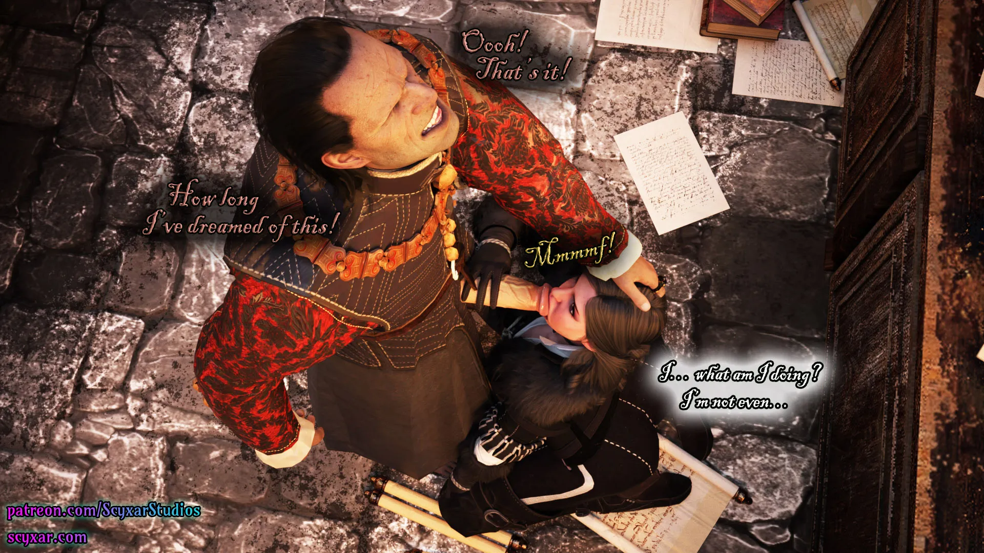 Geralt’s Transformation into Yennefer [Scyxar Studios] - 2 . Geralt’s Transformation into Yennefer - Chapter 2 - Page 41