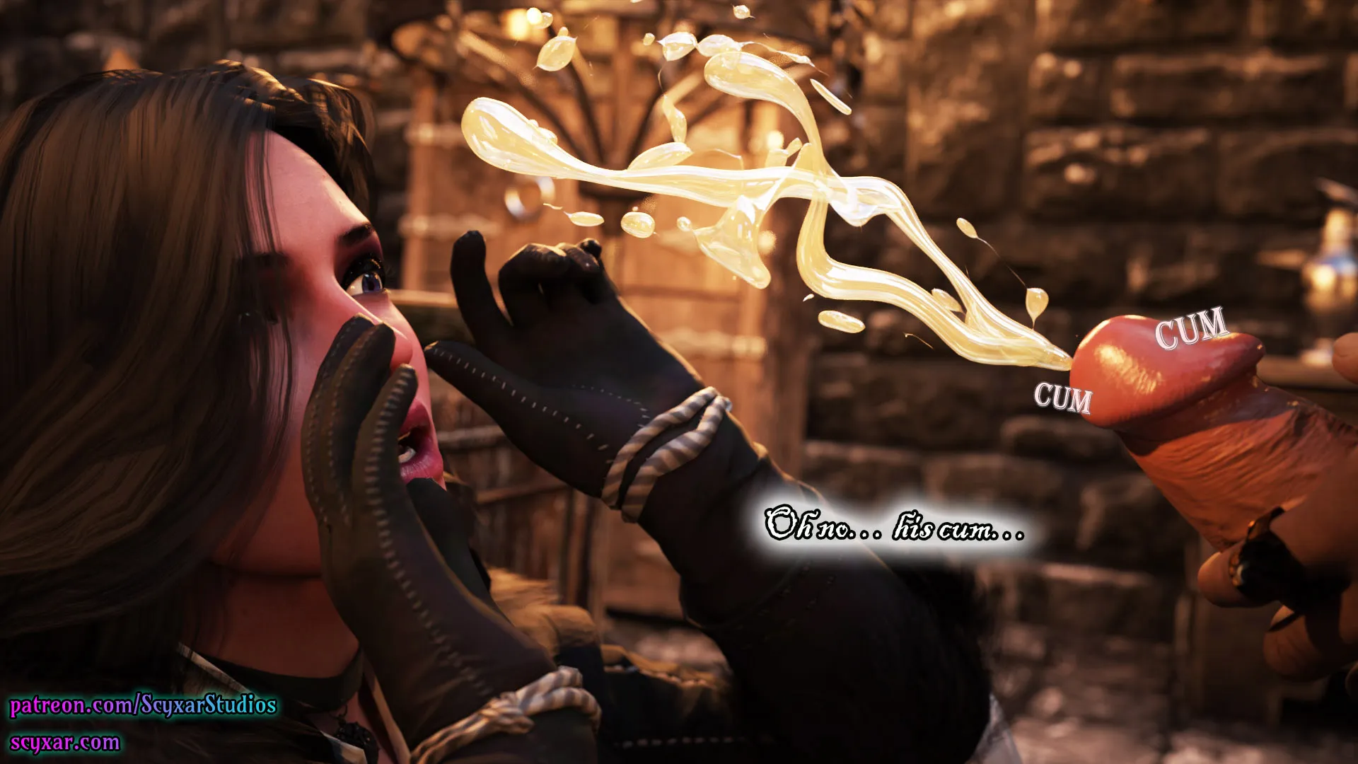Geralt’s Transformation into Yennefer [Scyxar Studios] - 2 . Geralt’s Transformation into Yennefer - Chapter 2 - Page 44