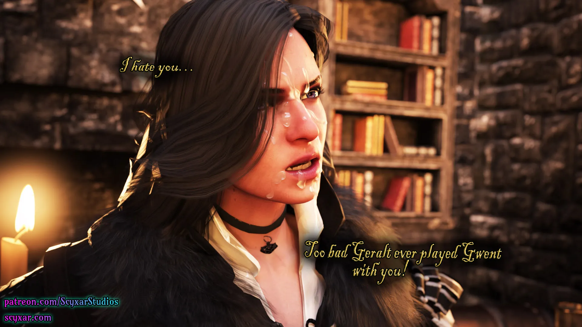 Geralt’s Transformation into Yennefer [Scyxar Studios] - 2 . Geralt’s Transformation into Yennefer - Chapter 2 - Page 49