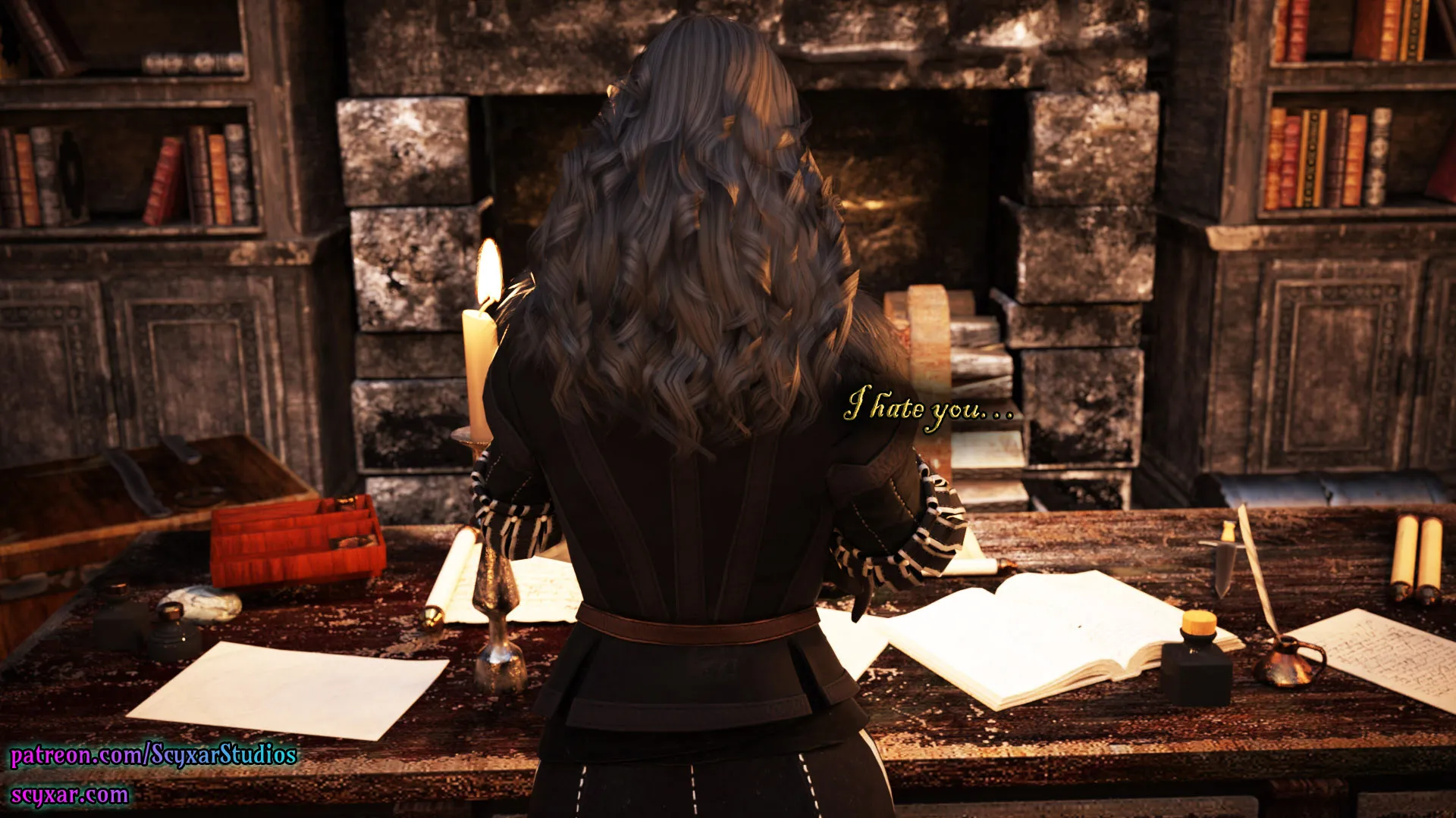 Geralt’s Transformation into Yennefer [Scyxar Studios] - 2 . Geralt’s Transformation into Yennefer - Chapter 2 - Page 52