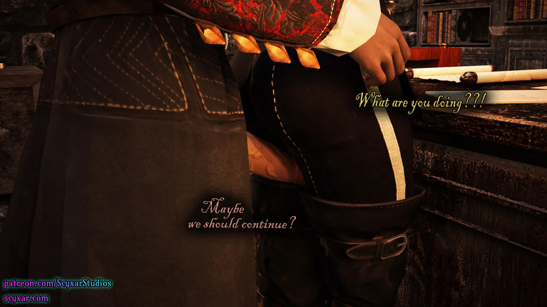 Geralt’s Transformation into Yennefer [Scyxar Studios] - 2 . Geralt’s Transformation into Yennefer - Chapter 2 - Page 54