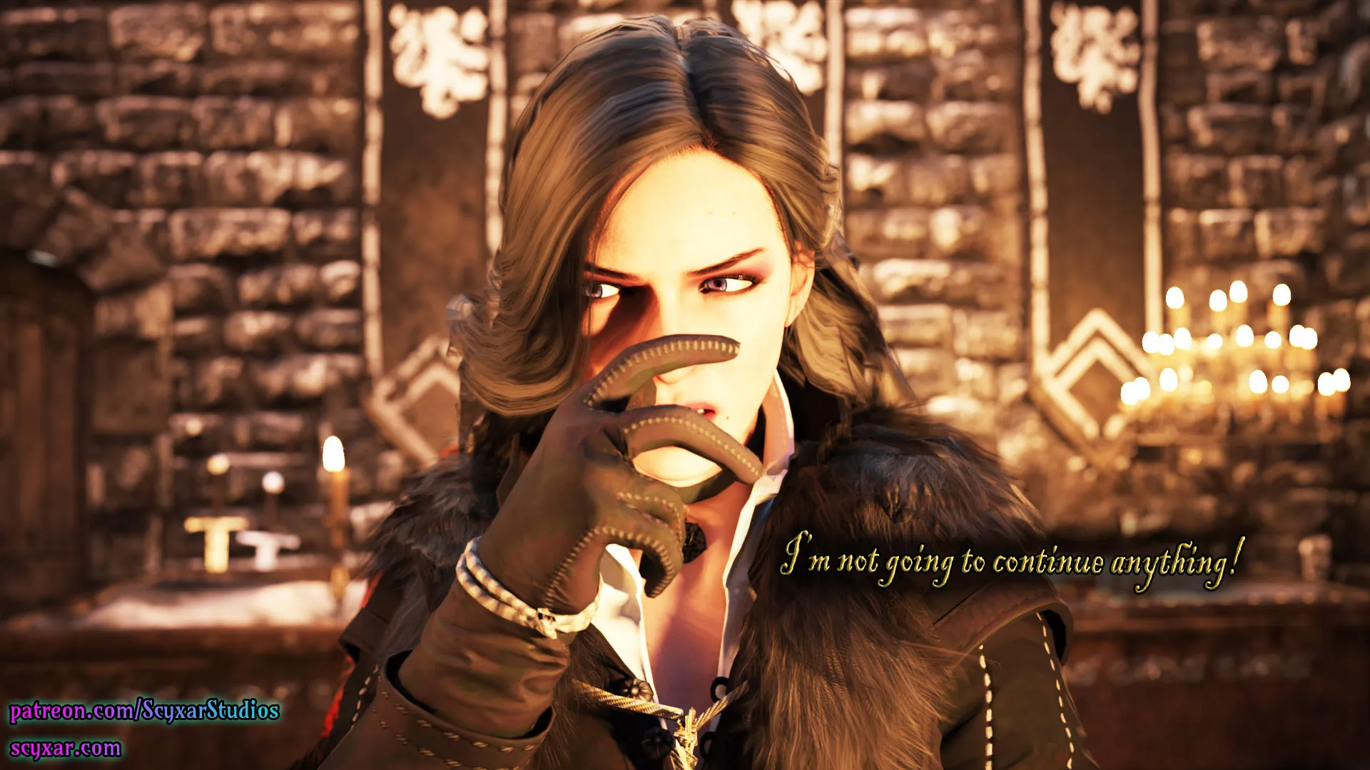 Geralt’s Transformation into Yennefer [Scyxar Studios] - 2 . Geralt’s Transformation into Yennefer - Chapter 2 - Page 55