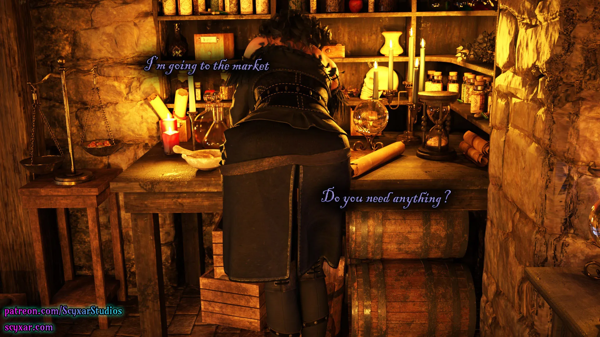 Geralt’s Transformation into Yennefer [Scyxar Studios] - 2 . Geralt’s Transformation into Yennefer - Chapter 2 - Page 59