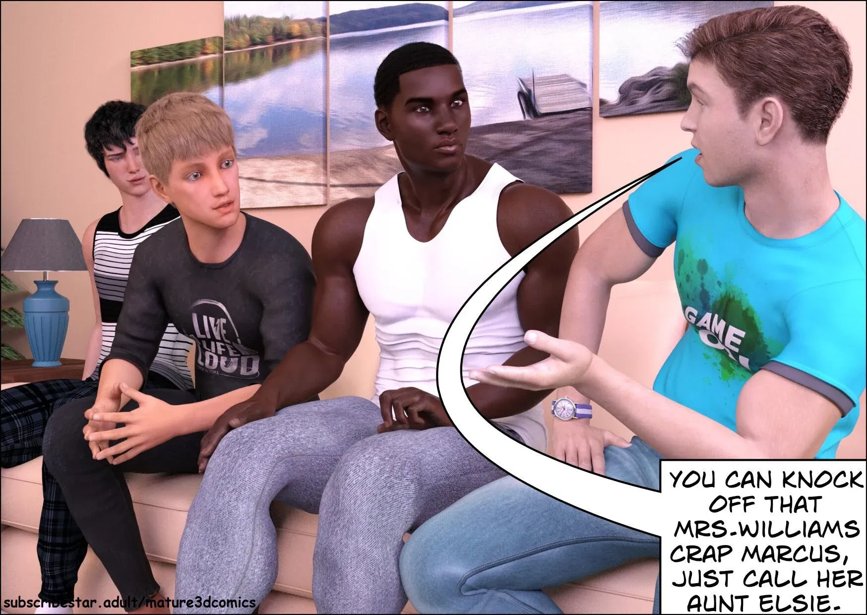 Aunt Elise - 5 . Aunt Elise - Chapter 5 [Mature3DComics] - Page 10