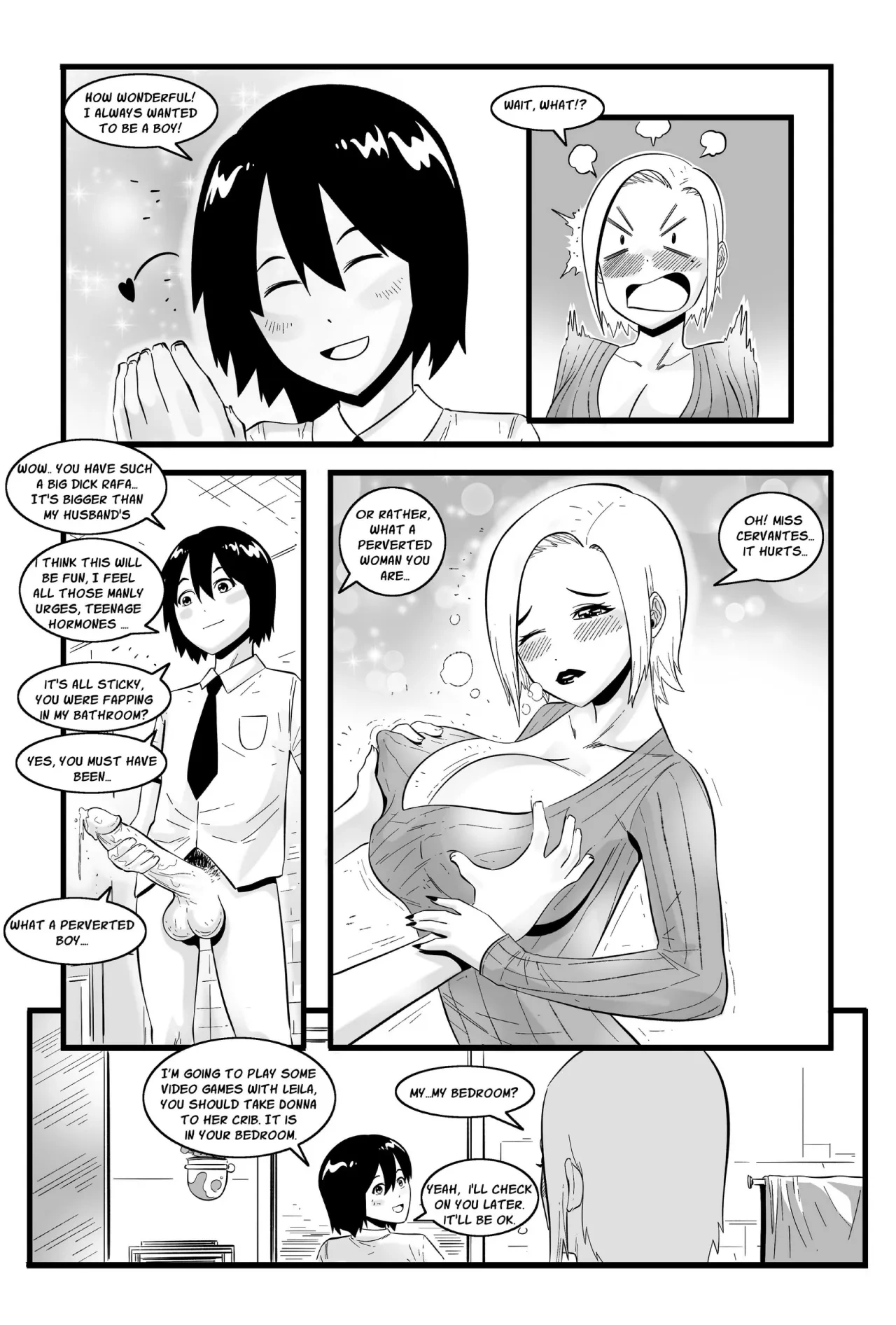 Gamer Mom [Thebats] - 1. Gamer Mom - Vol 1 - Page 8