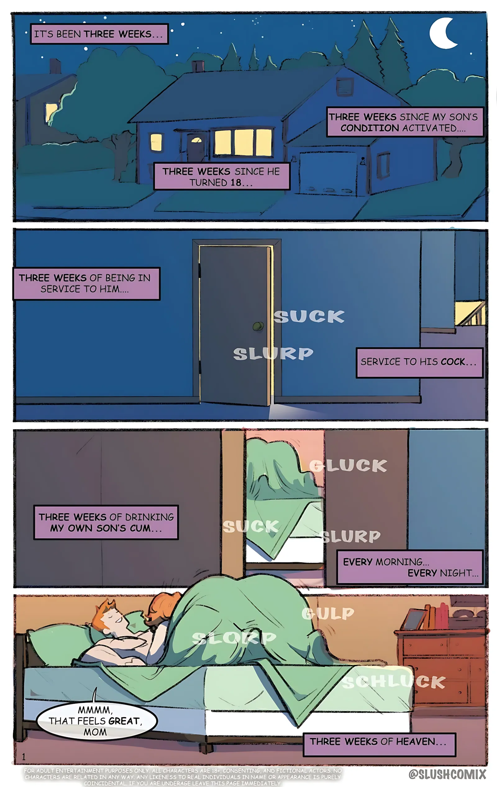 My Son’s Hyperspermia [SlushComix] - 2 . My Son’s Hyperspermia - Chapter 2 - Page 2