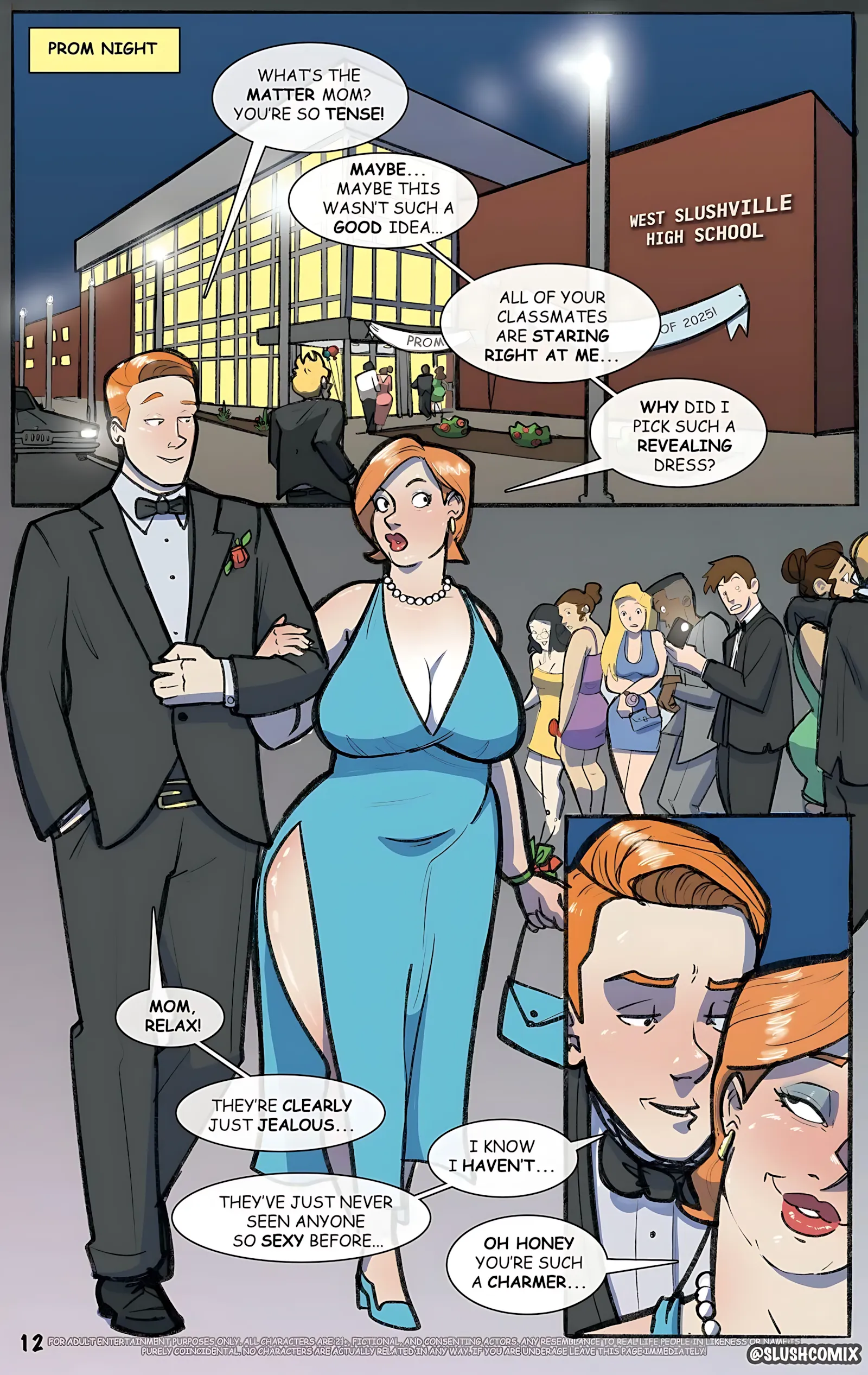 My Son’s Hyperspermia [SlushComix] - 2 . My Son’s Hyperspermia - Chapter 2 - Page 13