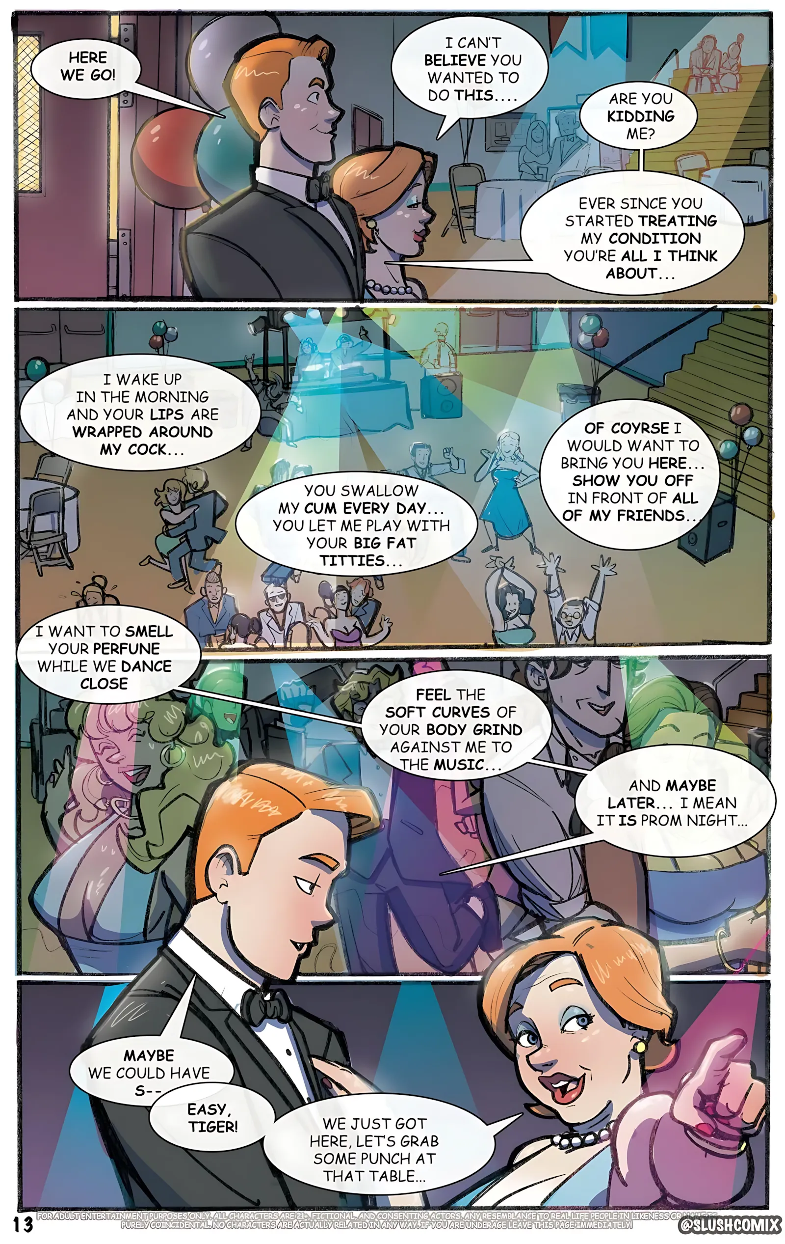 My Son’s Hyperspermia [SlushComix] - 2 . My Son’s Hyperspermia - Chapter 2 - Page 14
