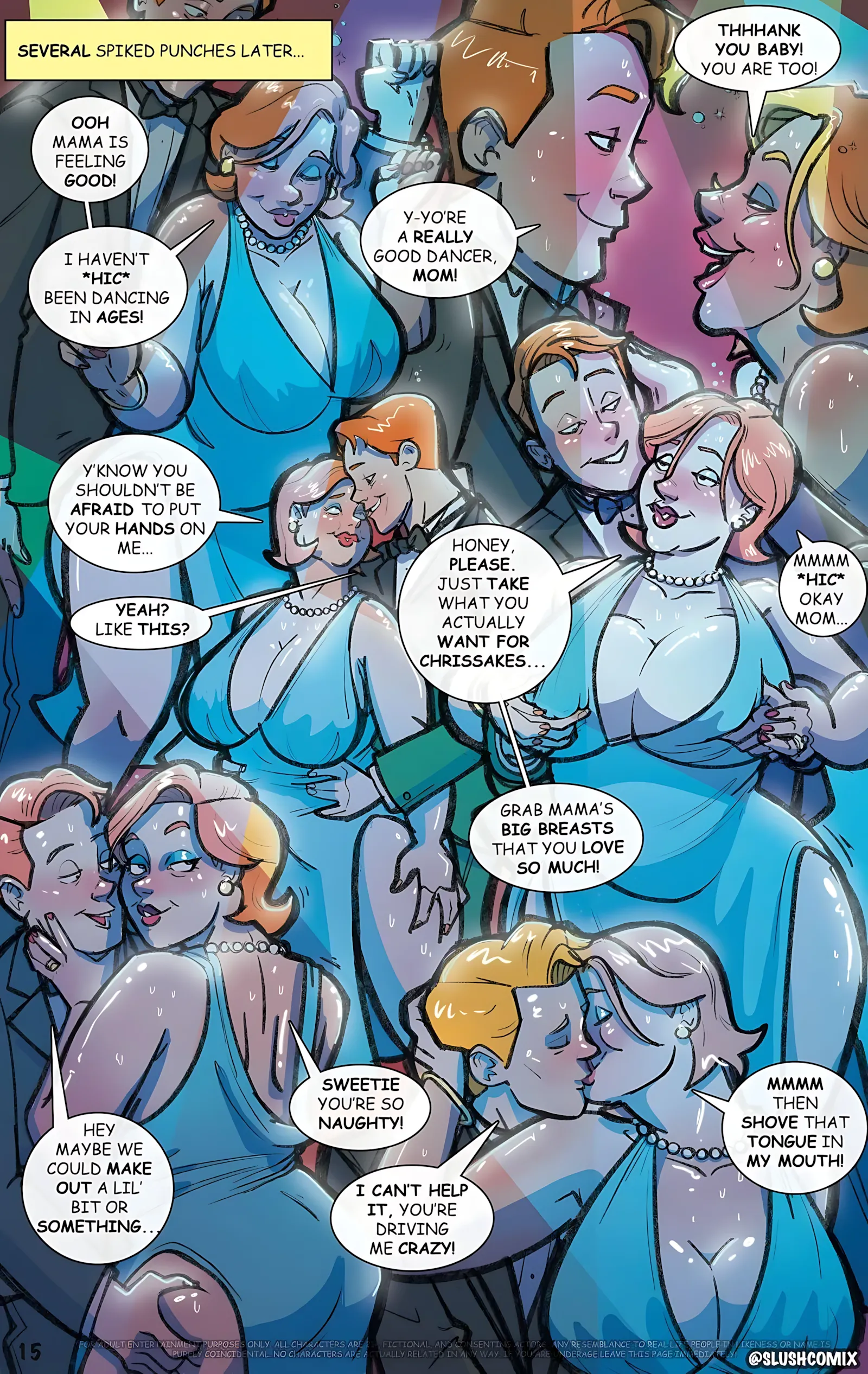 My Son’s Hyperspermia [SlushComix] - 2 . My Son’s Hyperspermia - Chapter 2 - Page 16