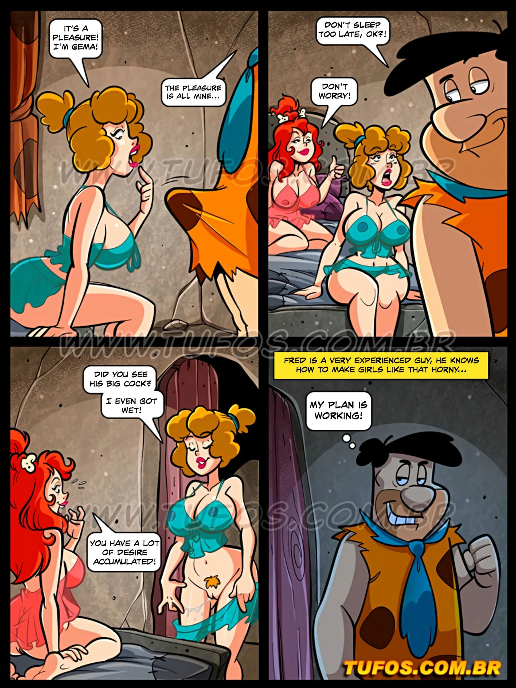 Dinner Wife Swap (The Flintstones) [WC | TF] - 14 . The Flintstones - Chapter 14 (The Flintstones) [WC - TF] - Page 5