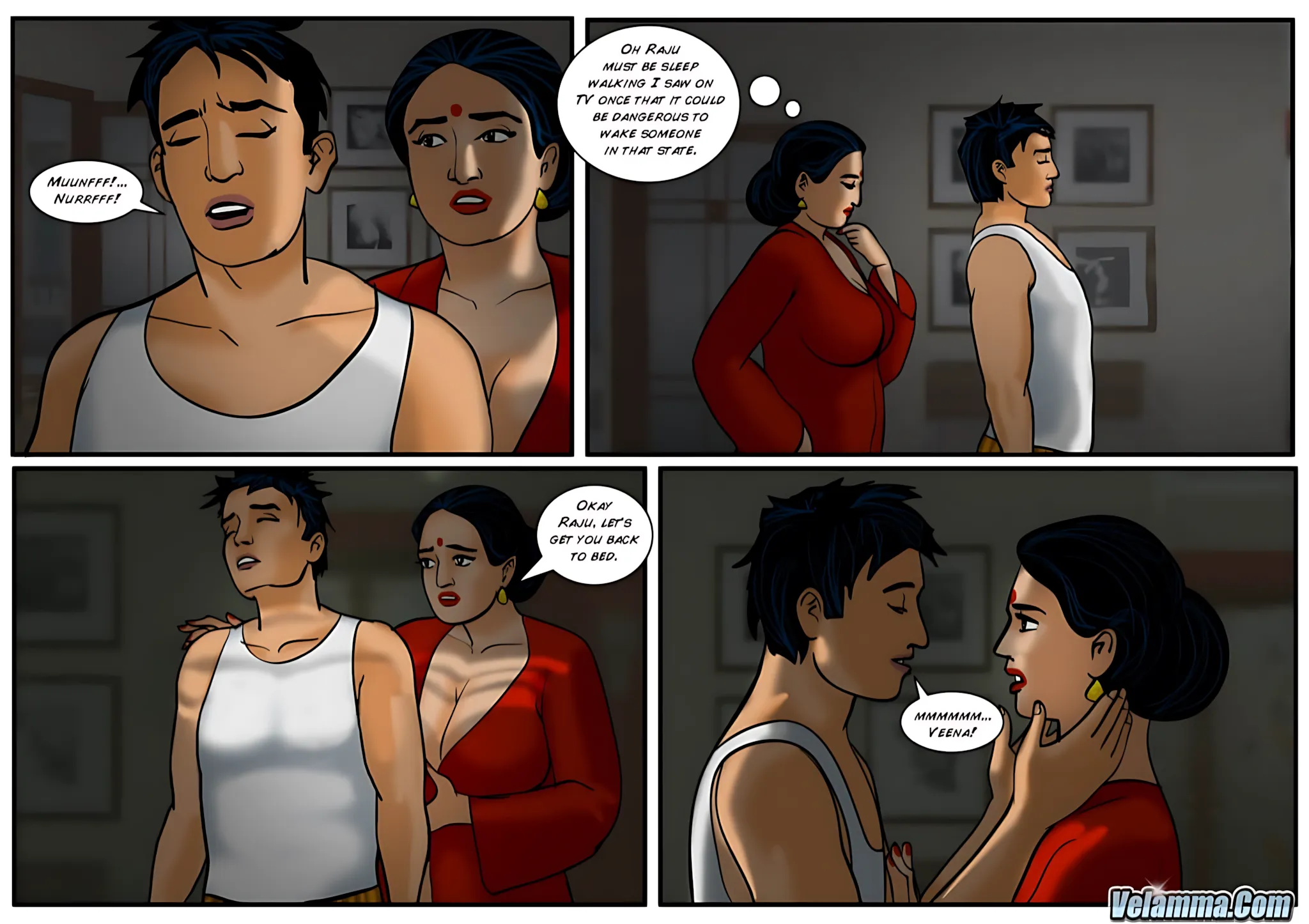 Velamma All Episodes Comics - 50 . Velamma - Episode 50 - Veena Cums Home - Page 17