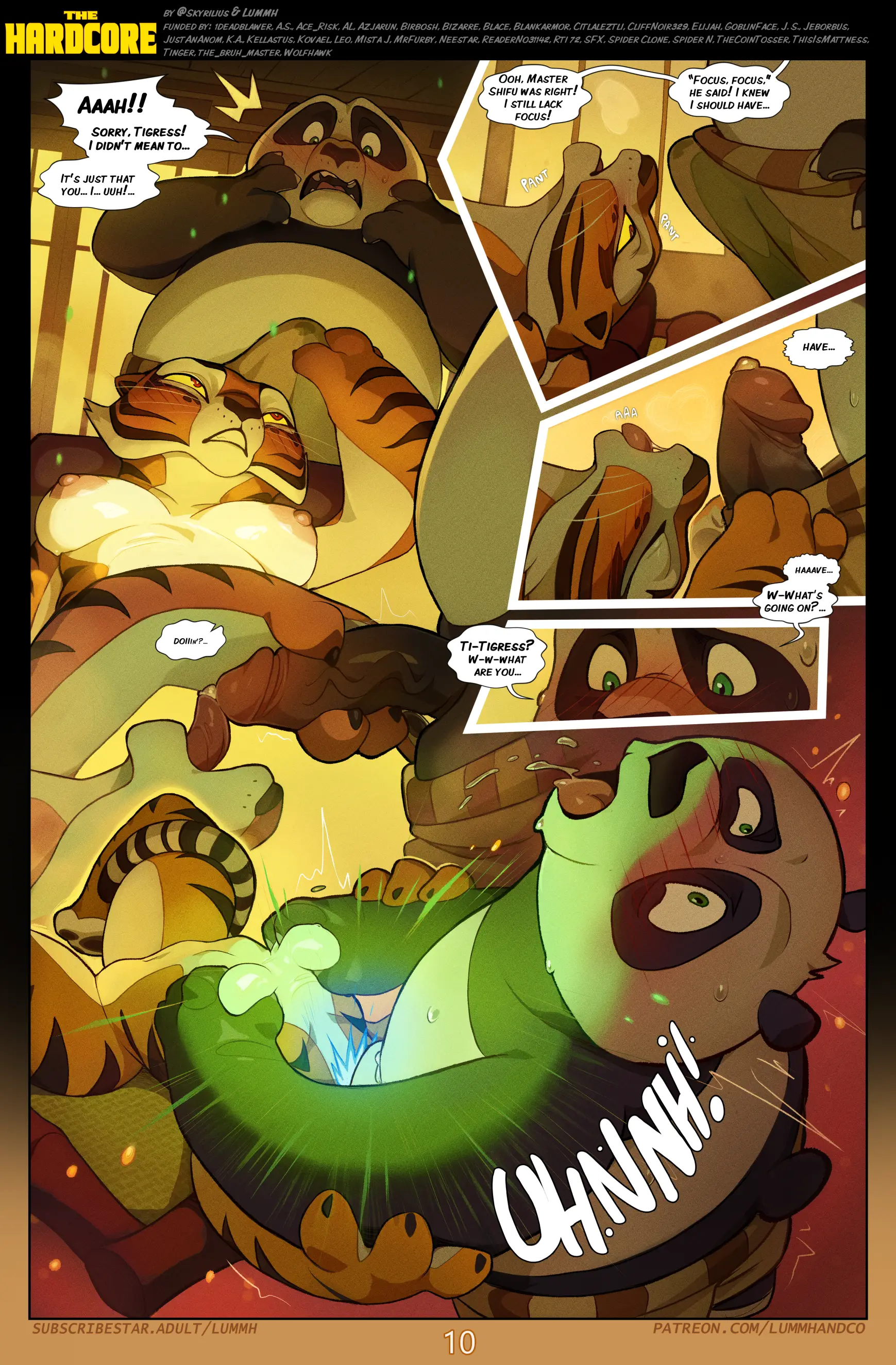The Hardcore (Kung Fu Panda) - 1 . The Hardcore - Chapter 1 - Page 12
