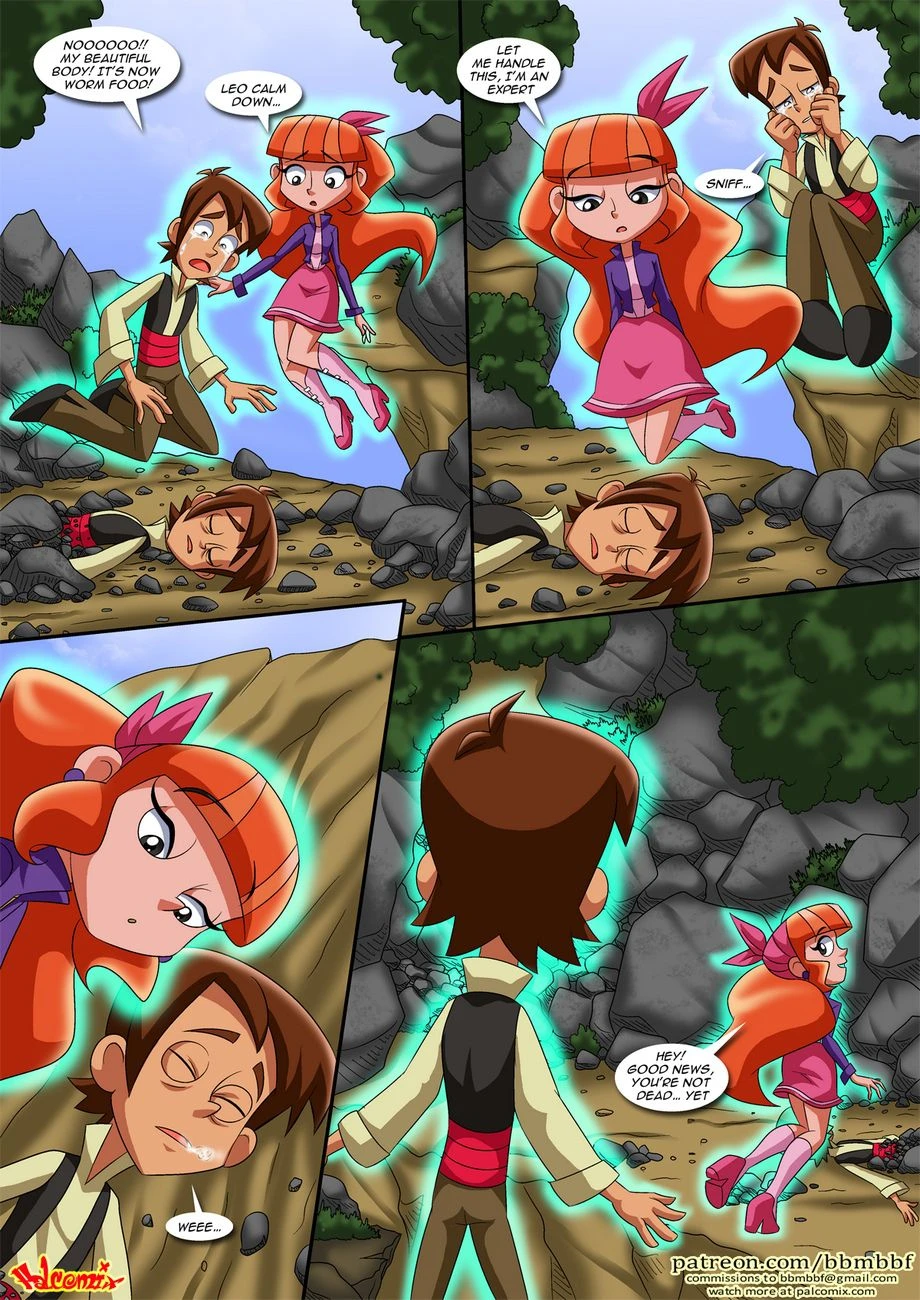 A Ghostly Love (Legend Quest) [Palcomix] - 1 . A Ghostly Love - (Legend Quest) [Palcomix] - Page 9