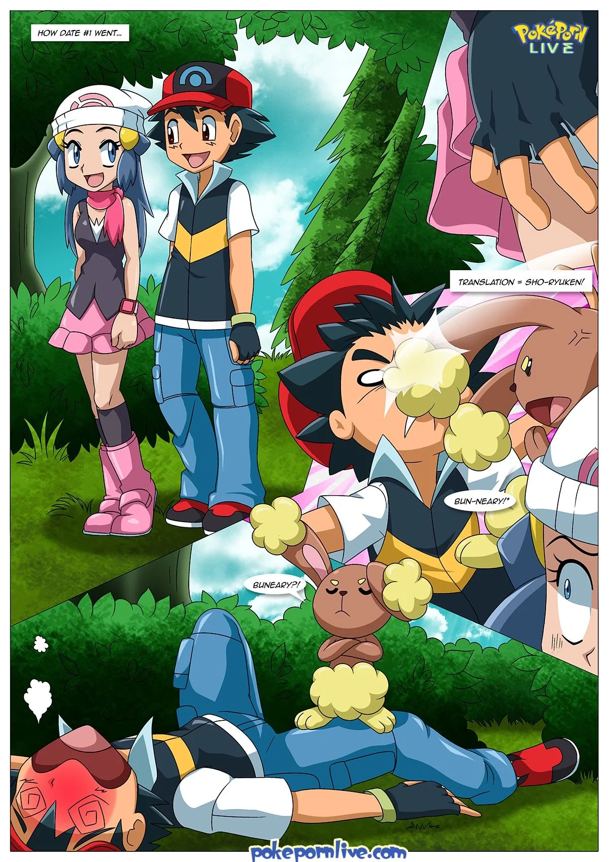 Double Hit (Pokemon) [Palcomix] - 1 . Double Hit - (Pokemon) [Palcomix] - Page 2