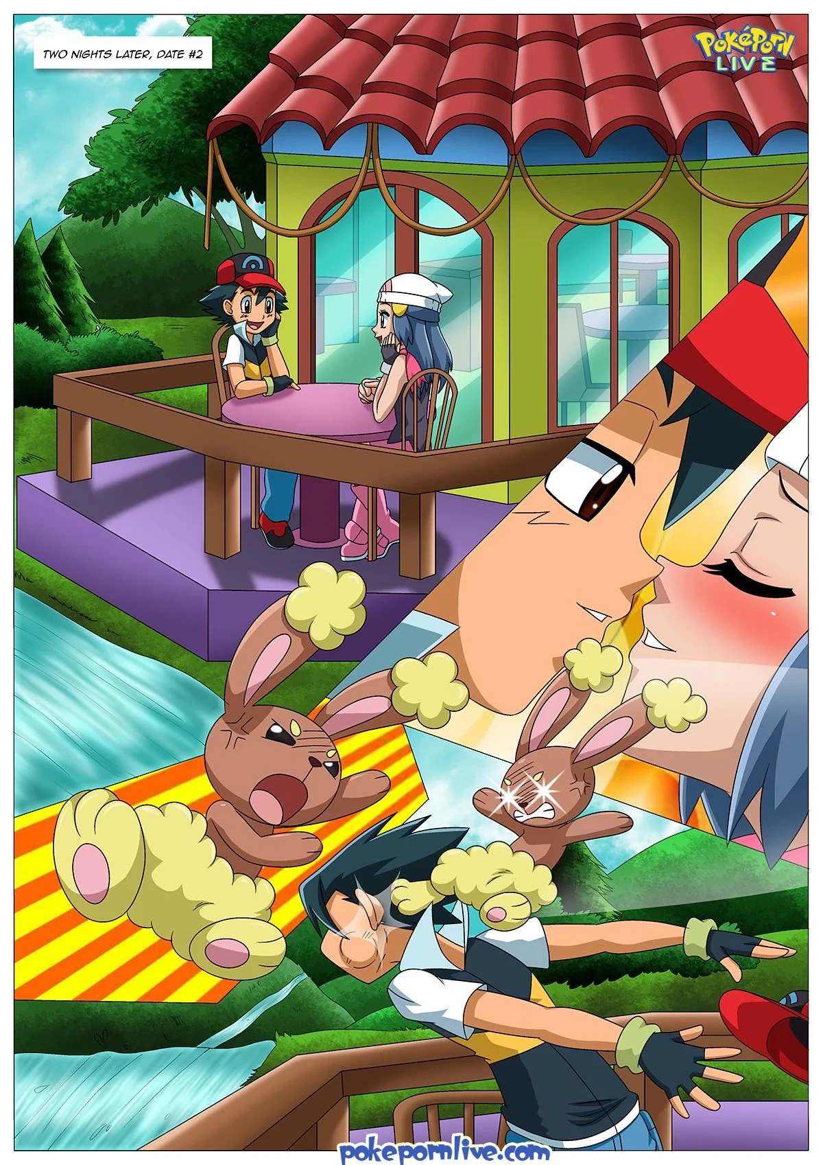 Double Hit (Pokemon) [Palcomix] - 1 . Double Hit - (Pokemon) [Palcomix] - Page 3