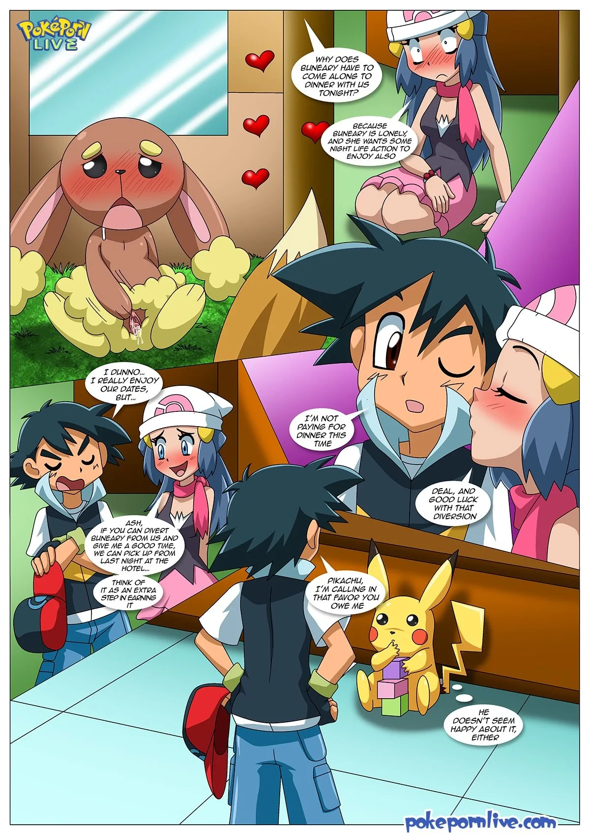 Double Hit (Pokemon) [Palcomix] - 1 . Double Hit - (Pokemon) [Palcomix] - Page 12