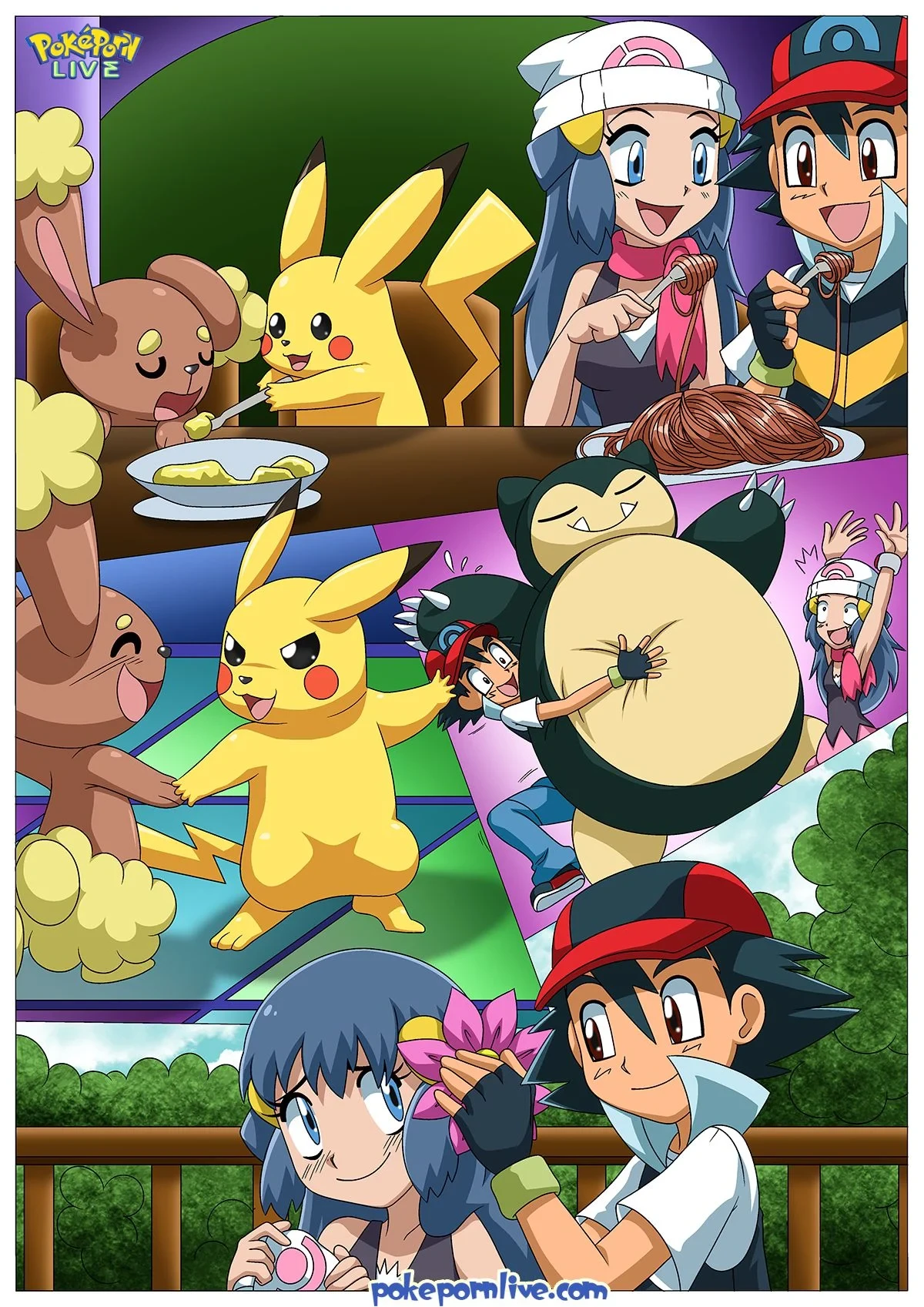 Double Hit (Pokemon) [Palcomix] - 1 . Double Hit - (Pokemon) [Palcomix] - Page 13