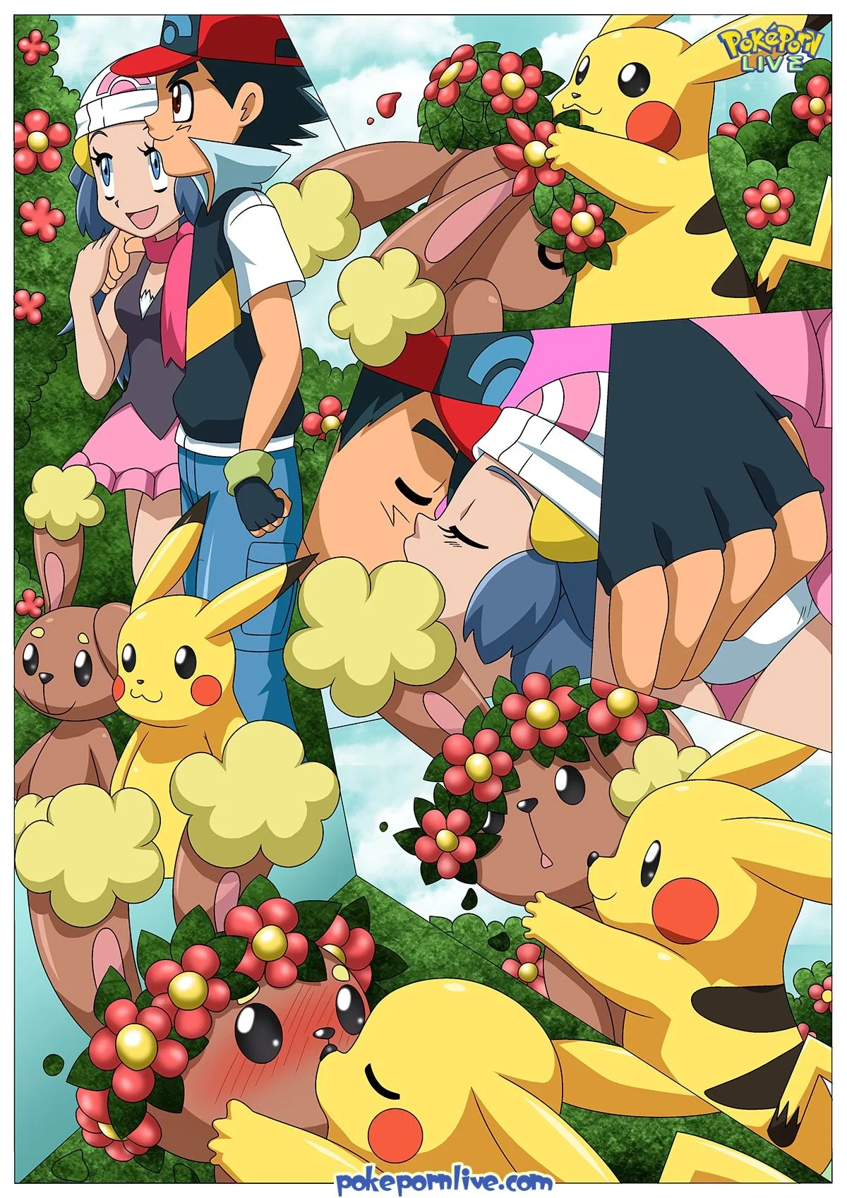 Double Hit (Pokemon) [Palcomix] - 1 . Double Hit - (Pokemon) [Palcomix] - Page 14