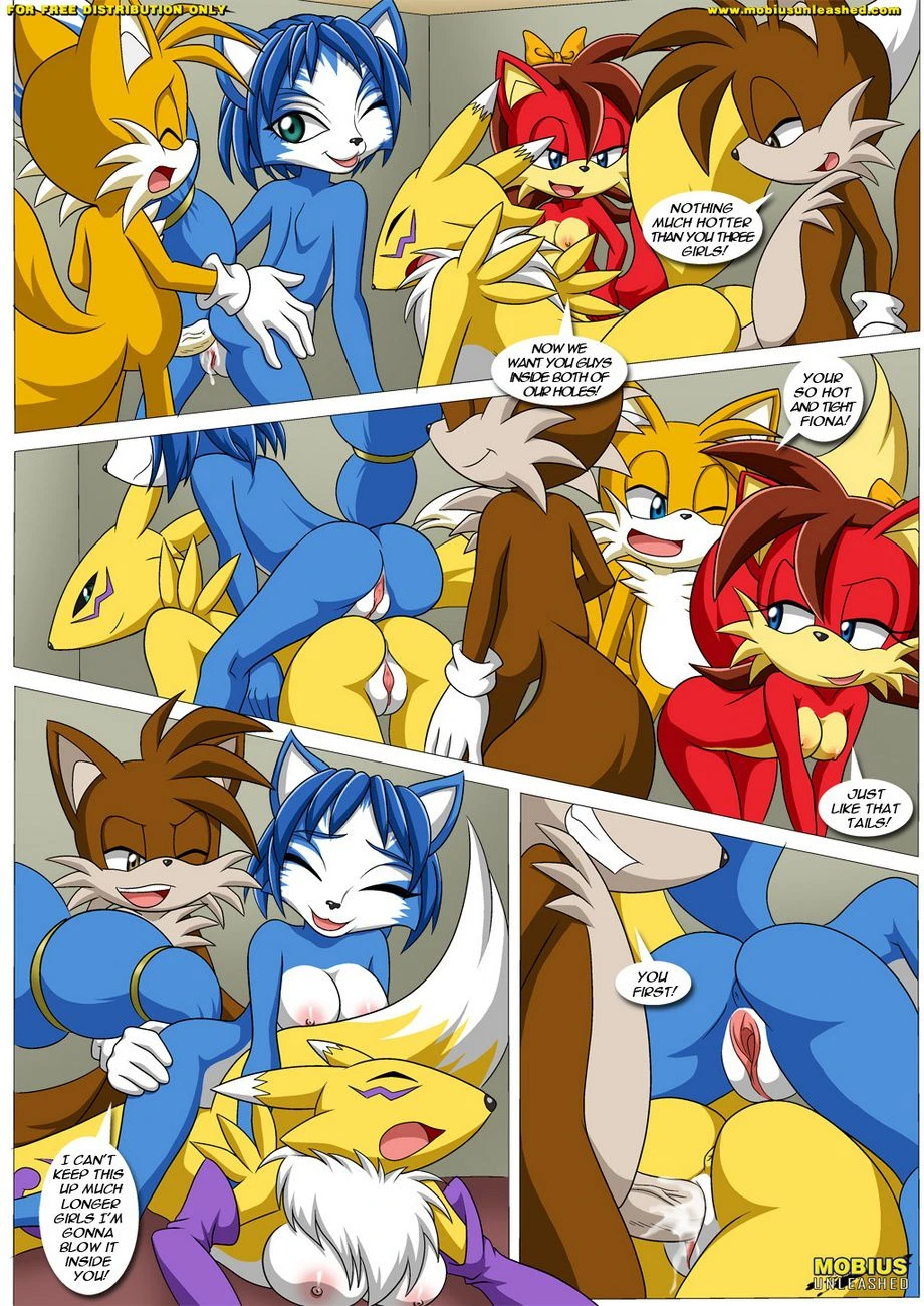 FoXXXes (Star Fox , Sonic the Hedgehog) [Palcomix] - 2 . FoXXXes - Chapter 2 (Star Fox , Sonic the Hedgehog) [Palcomix] - Page 4