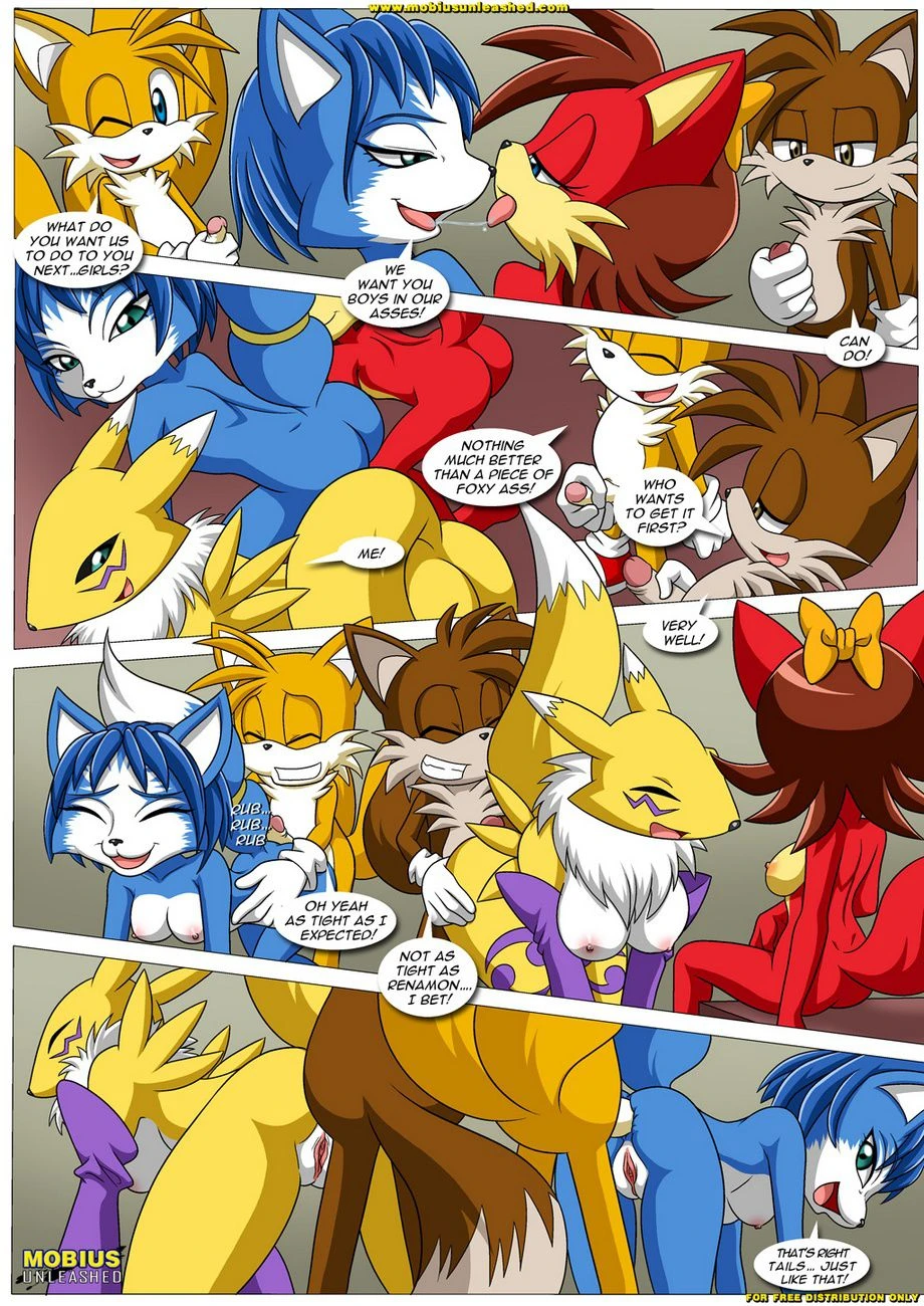FoXXXes (Star Fox , Sonic the Hedgehog) [Palcomix] - 2 . FoXXXes - Chapter 2 (Star Fox , Sonic the Hedgehog) [Palcomix] - Page 6