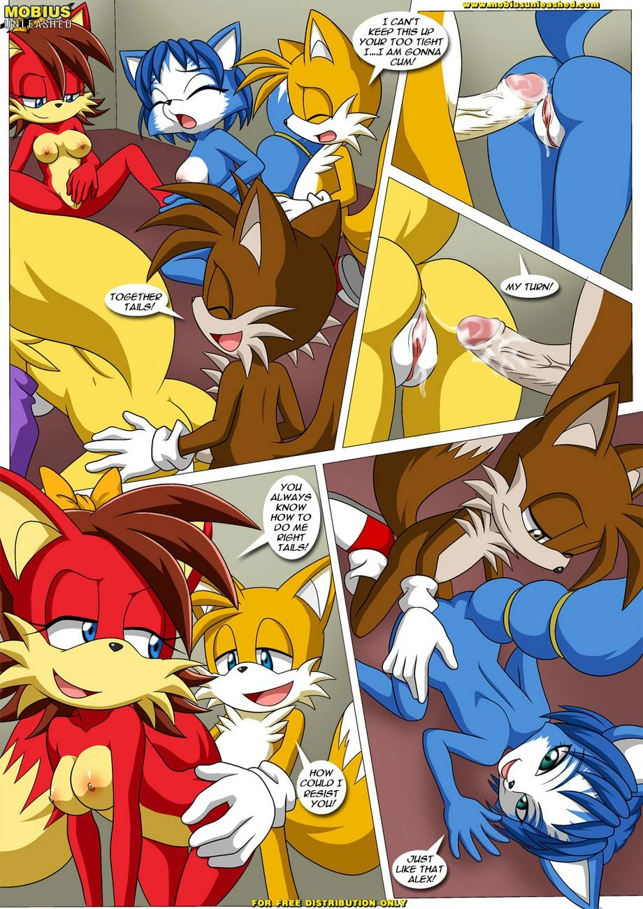 FoXXXes (Star Fox , Sonic the Hedgehog) [Palcomix] - 2 . FoXXXes - Chapter 2 (Star Fox , Sonic the Hedgehog) [Palcomix] - Page 7