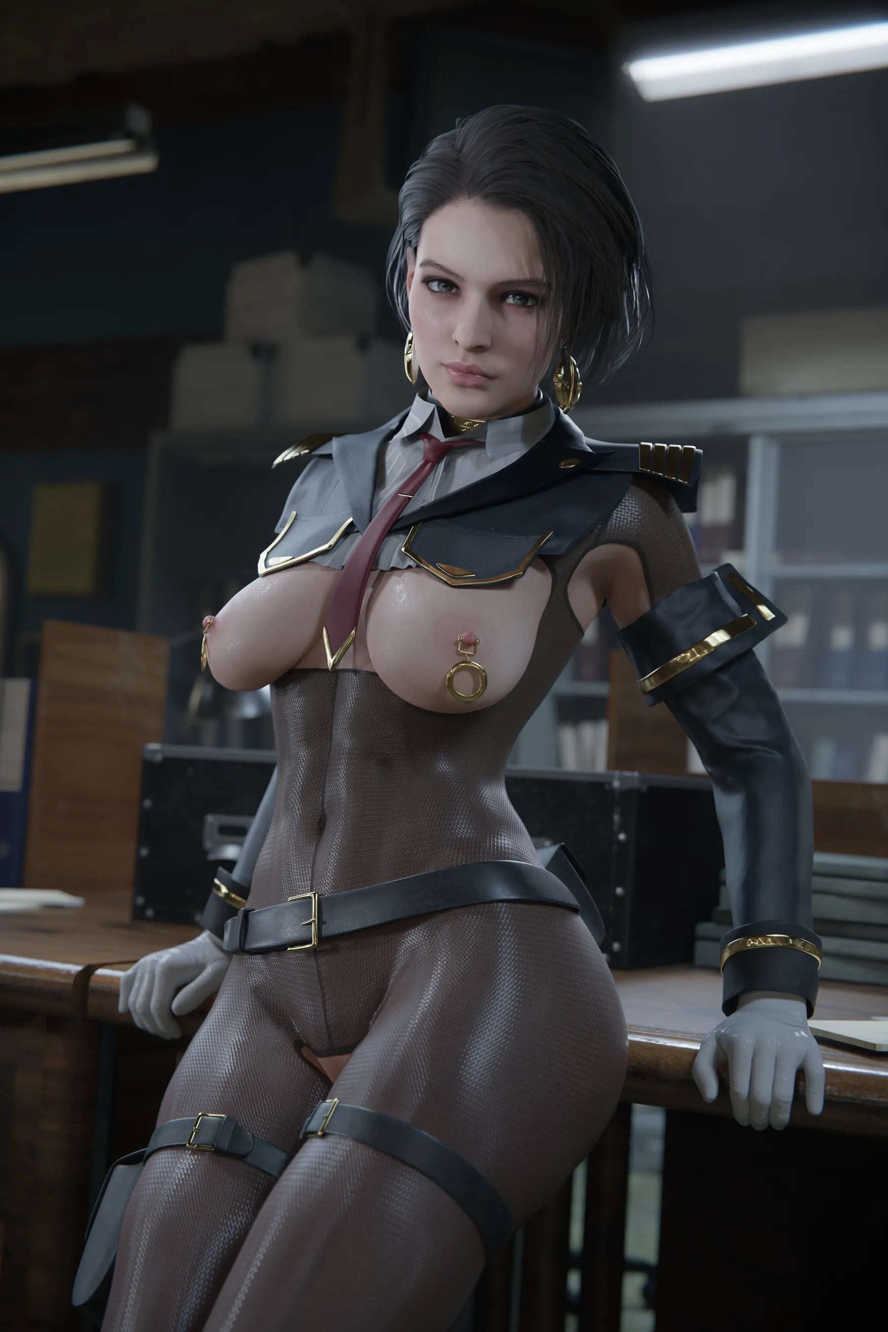 Sexual Desire Processing Officer (Resident Evil) - 10 . Sexual Desire Processing Officer - Part 10 [Strauzek] - Page 7