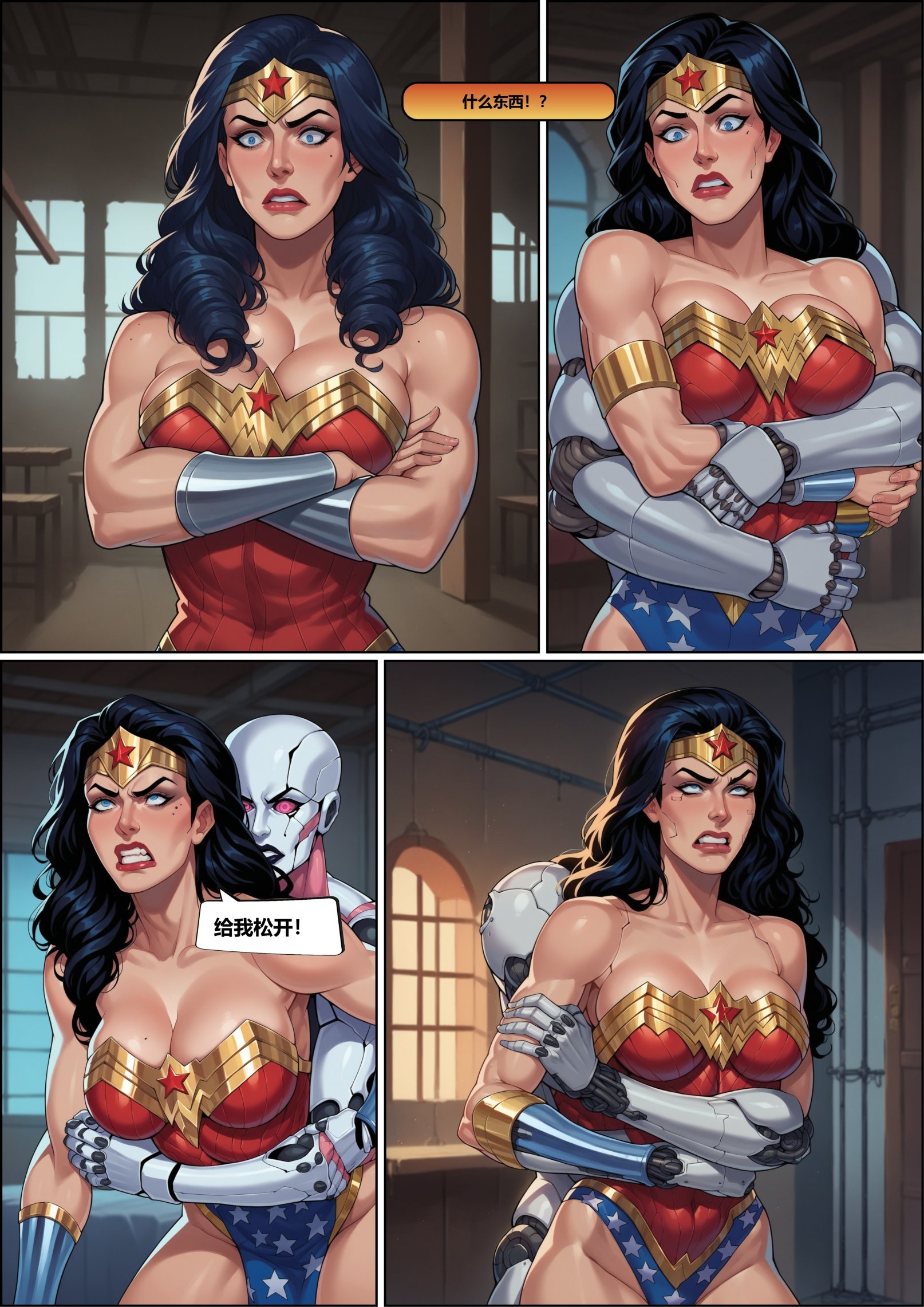 Wonder Woman with Goblins and Robots - 1. Wonder Woman with Goblins and Robots [Grazieeeee Adventure] - Page 5