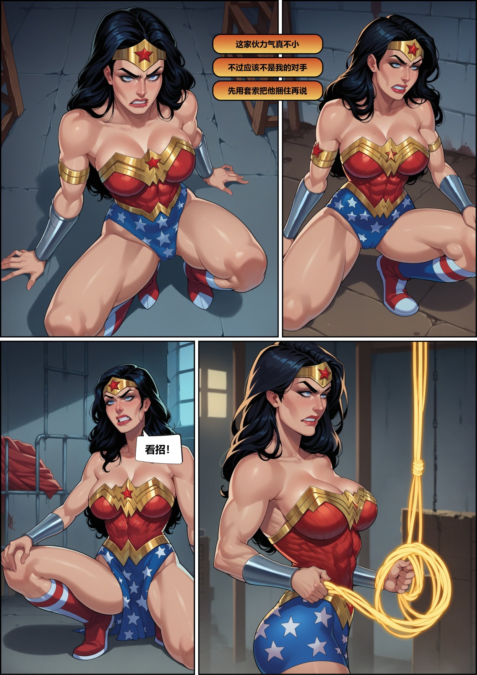 Wonder Woman with Goblins and Robots - 1. Wonder Woman with Goblins and Robots [Grazieeeee Adventure] - Page 6