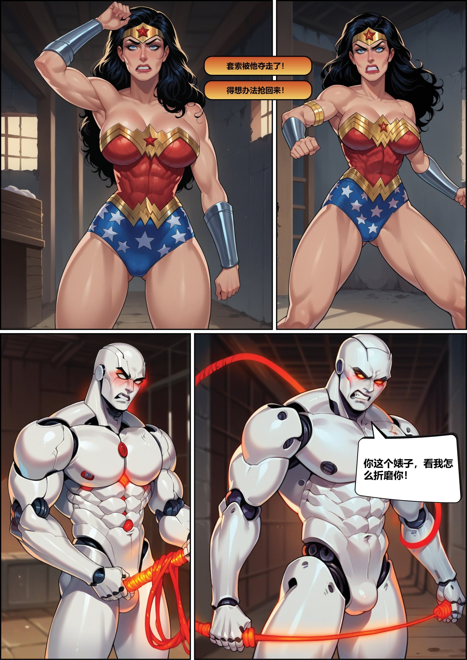 Wonder Woman with Goblins and Robots - 1. Wonder Woman with Goblins and Robots [Grazieeeee Adventure] - Page 10