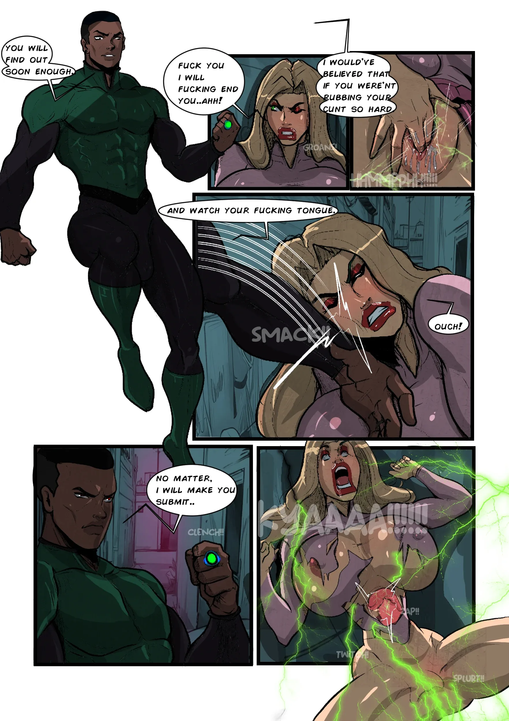 Dominion (Justice League) - 1 . Dominion - Chapter 1 (Justice League) - Page 9