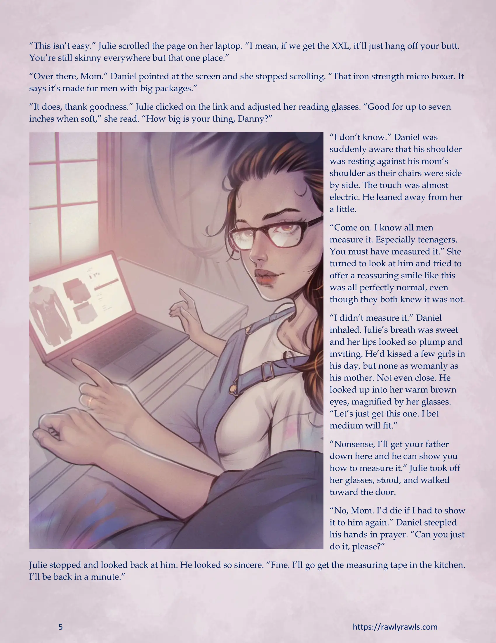 The Haunting Of Palmer Mansion [RawlyRawls] - 2 . The Haunting Of Palmer Mansion - Chapter 2 Part 1 [TenderMindd ] - Page 5