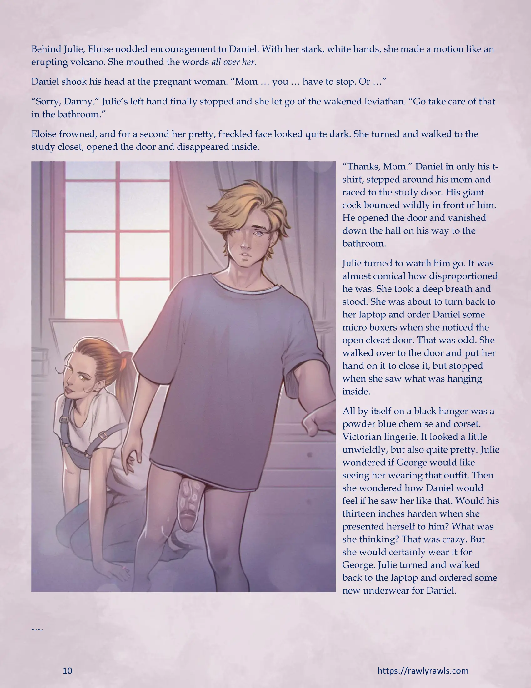 The Haunting Of Palmer Mansion [RawlyRawls] - 2 . The Haunting Of Palmer Mansion - Chapter 2 Part 1 [TenderMindd ] - Page 10